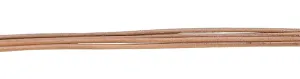 10 Meters - 2 mm Round Natural Leather Cord