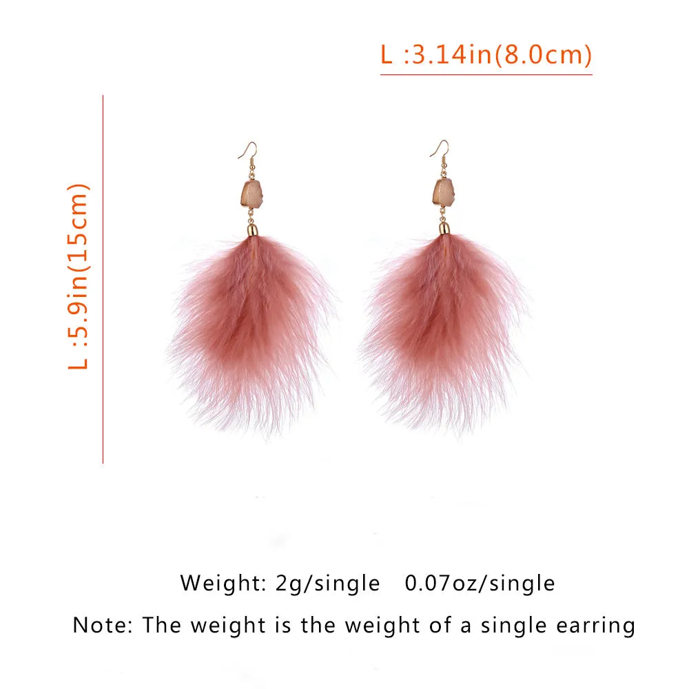 10 Pairs Lot Feather Earrings Gold Plated Wholesale Women Fashion Jewelry
