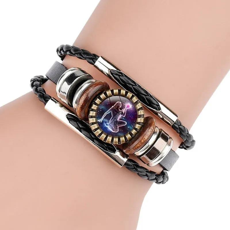 12 Constellation Bracelets for Men's Jewelry