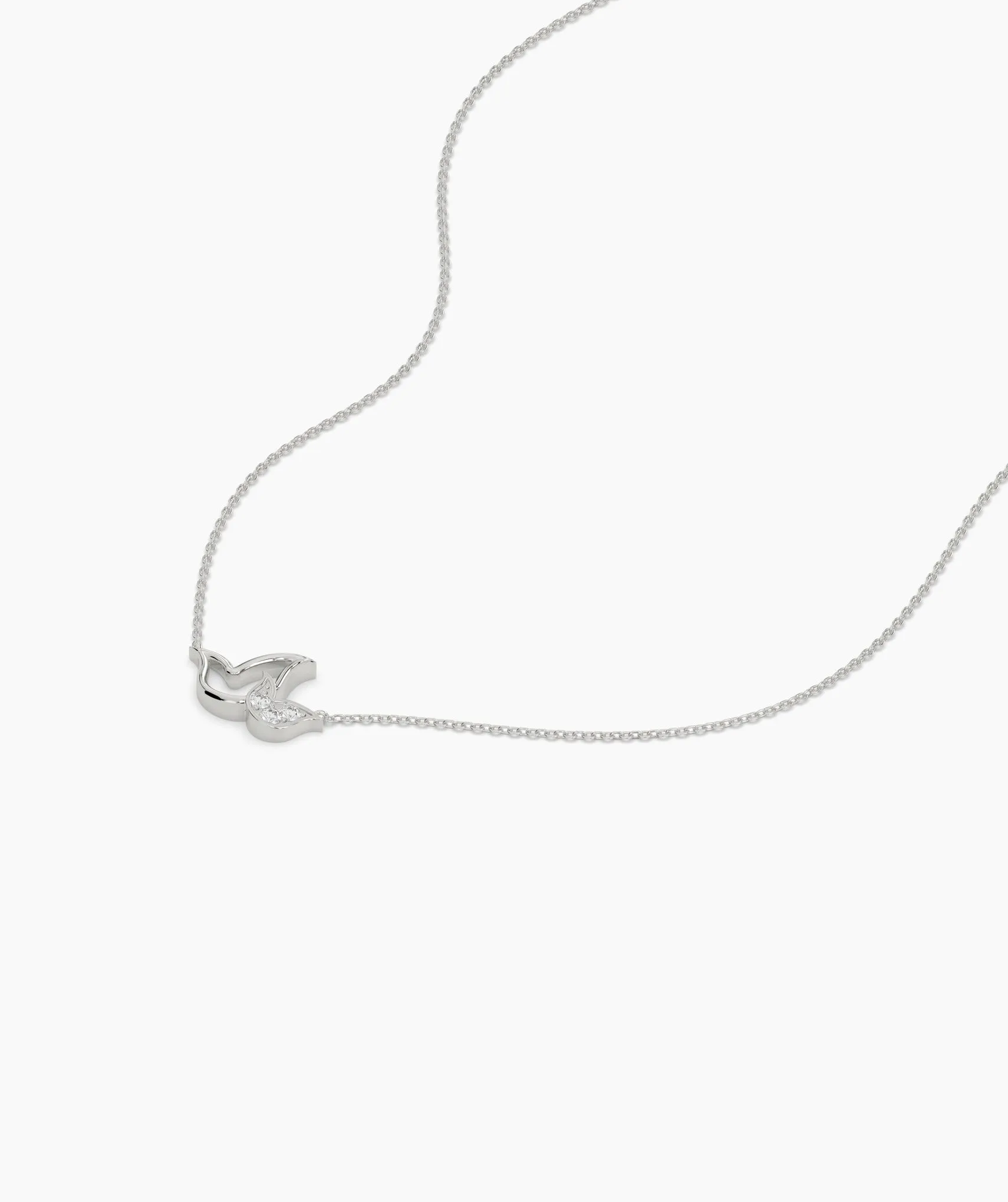 14K Gold Bird Necklace