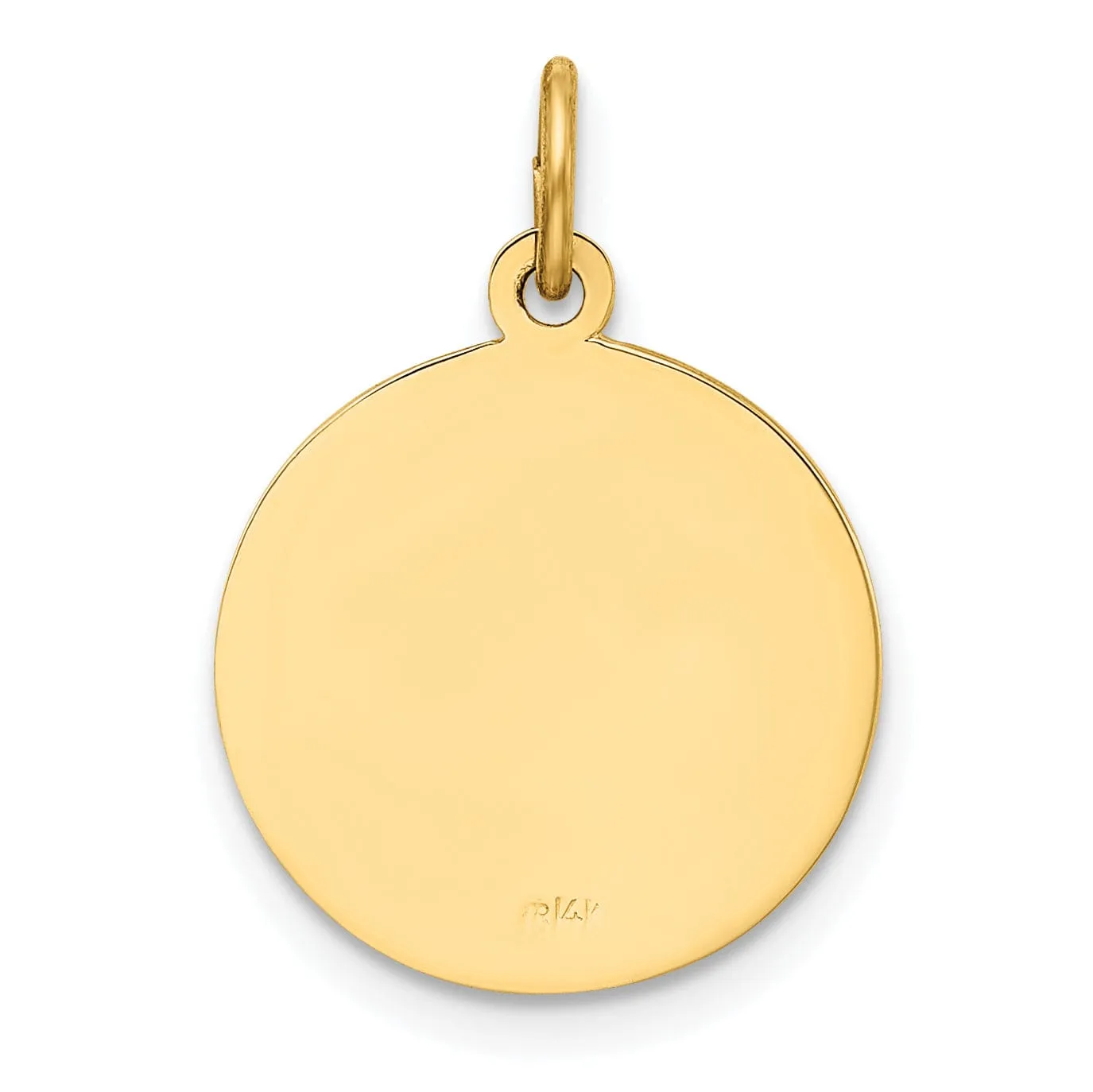 14k Yellow Gold Our Lady of Perpetual Help Medal