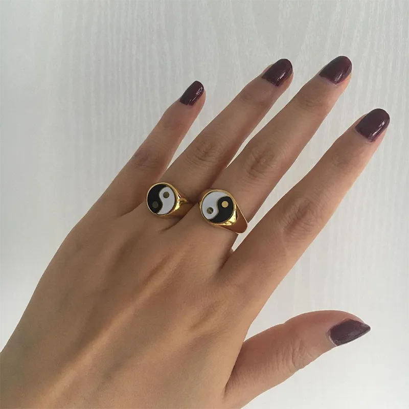 18K Gold Plated Geometry Rings collection