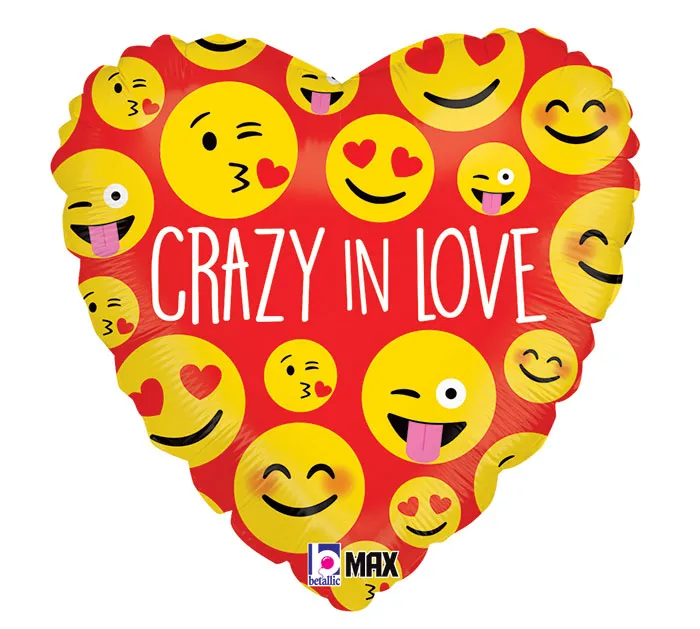 18" Crazy in Love Emoji