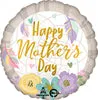 18" Happy Mother's Day Feathers & Flowers