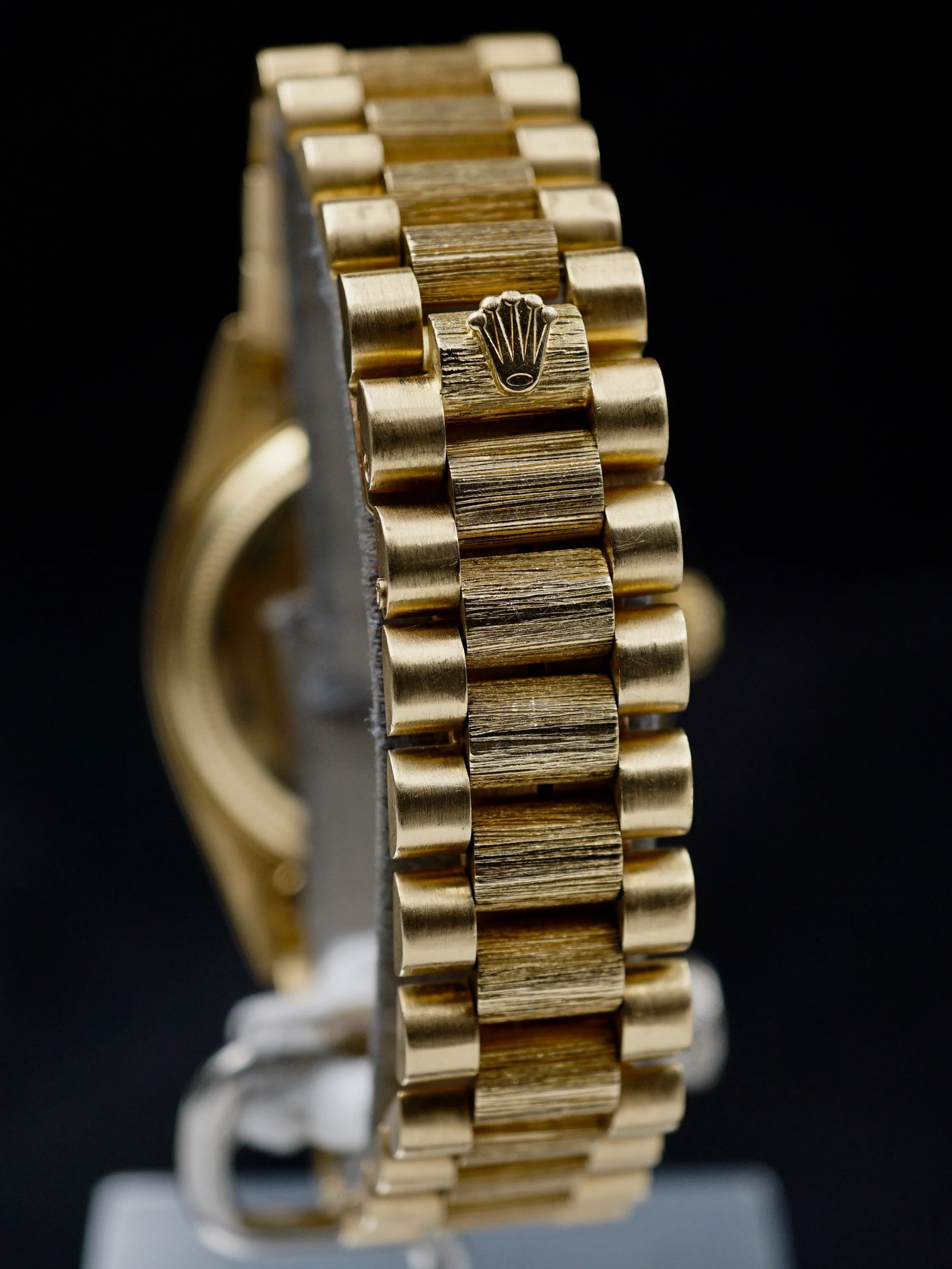 1978 Rolex Bark YG Day-Date (Ref. 18078) “Burlwood Dial”
