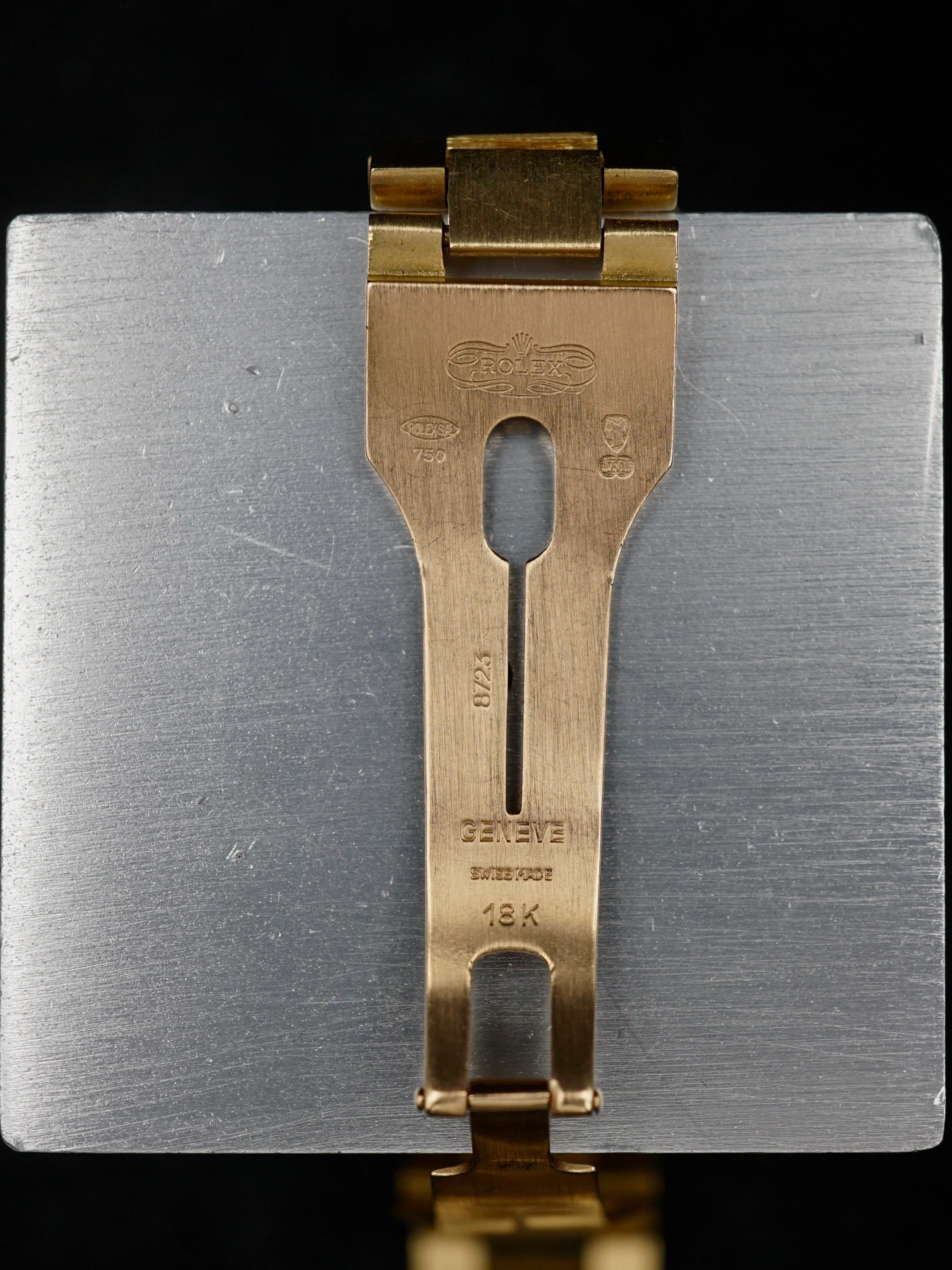 1978 Rolex Bark YG Day-Date (Ref. 18078) “Burlwood Dial”