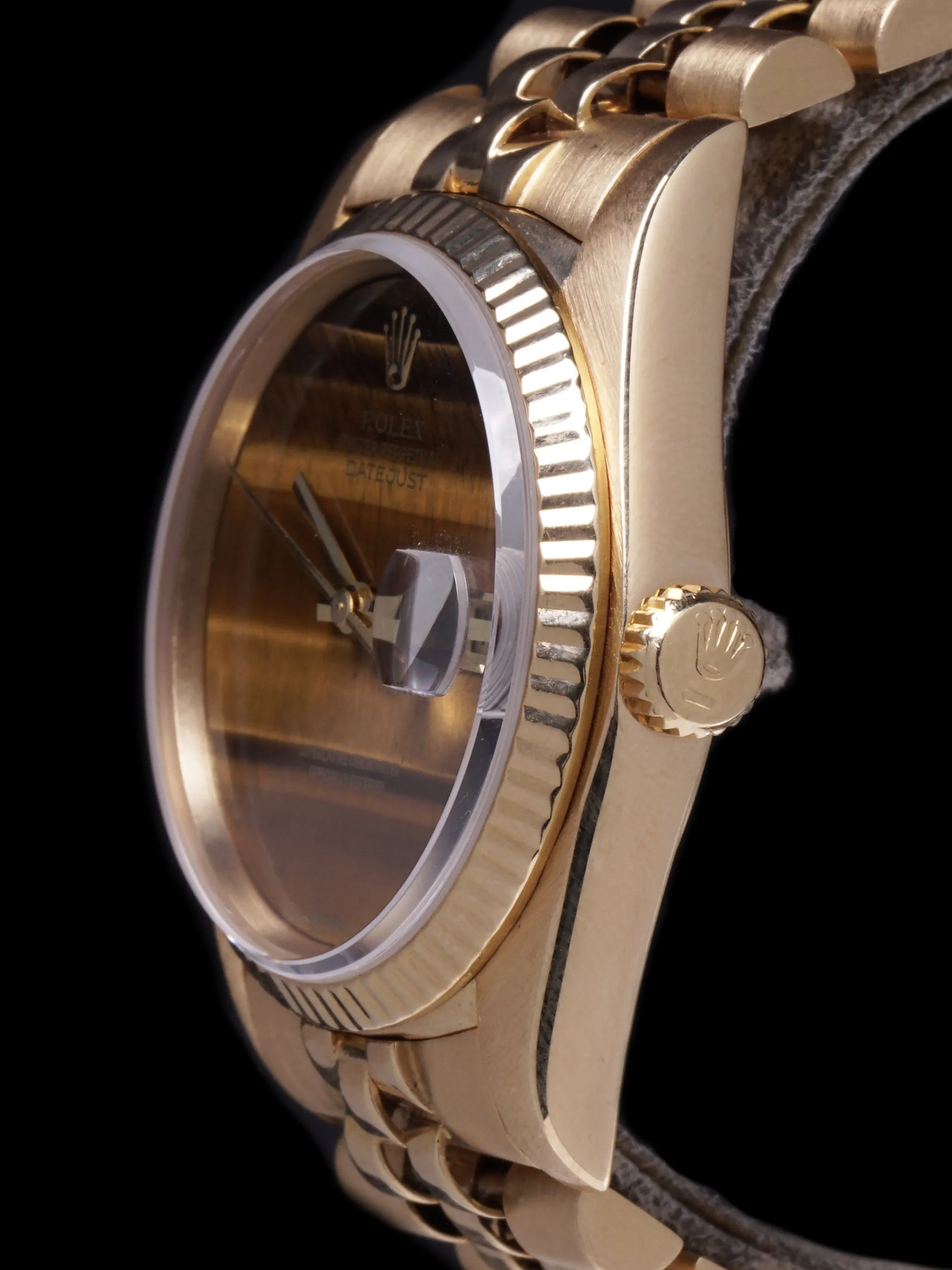 1979 Rolex Datejust (Ref. 16018) 18k YG "Tiger Eye"