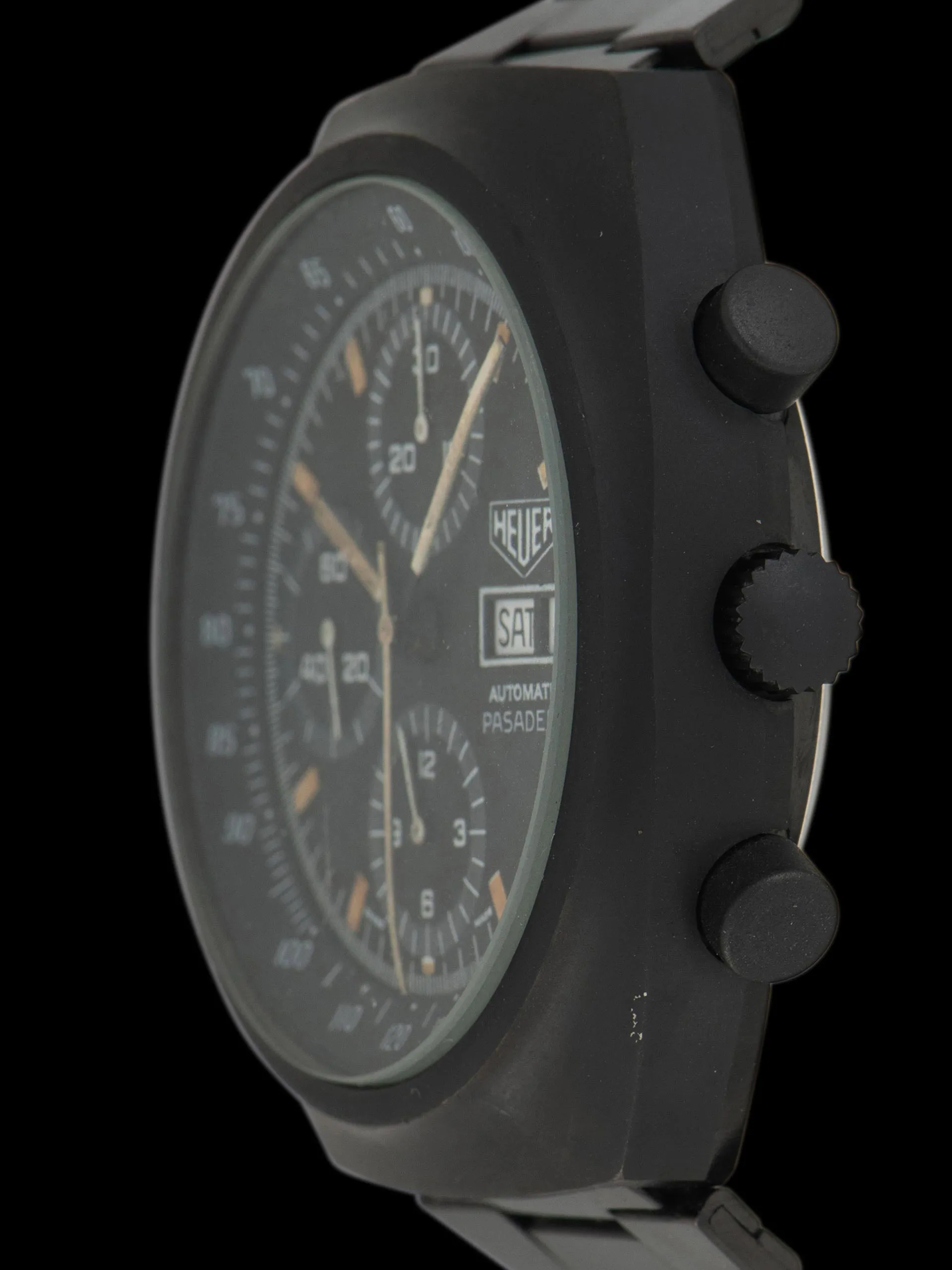 1980s Heuer Pasadena Chronograph (Ref. 750.501) 'Factory PVD'