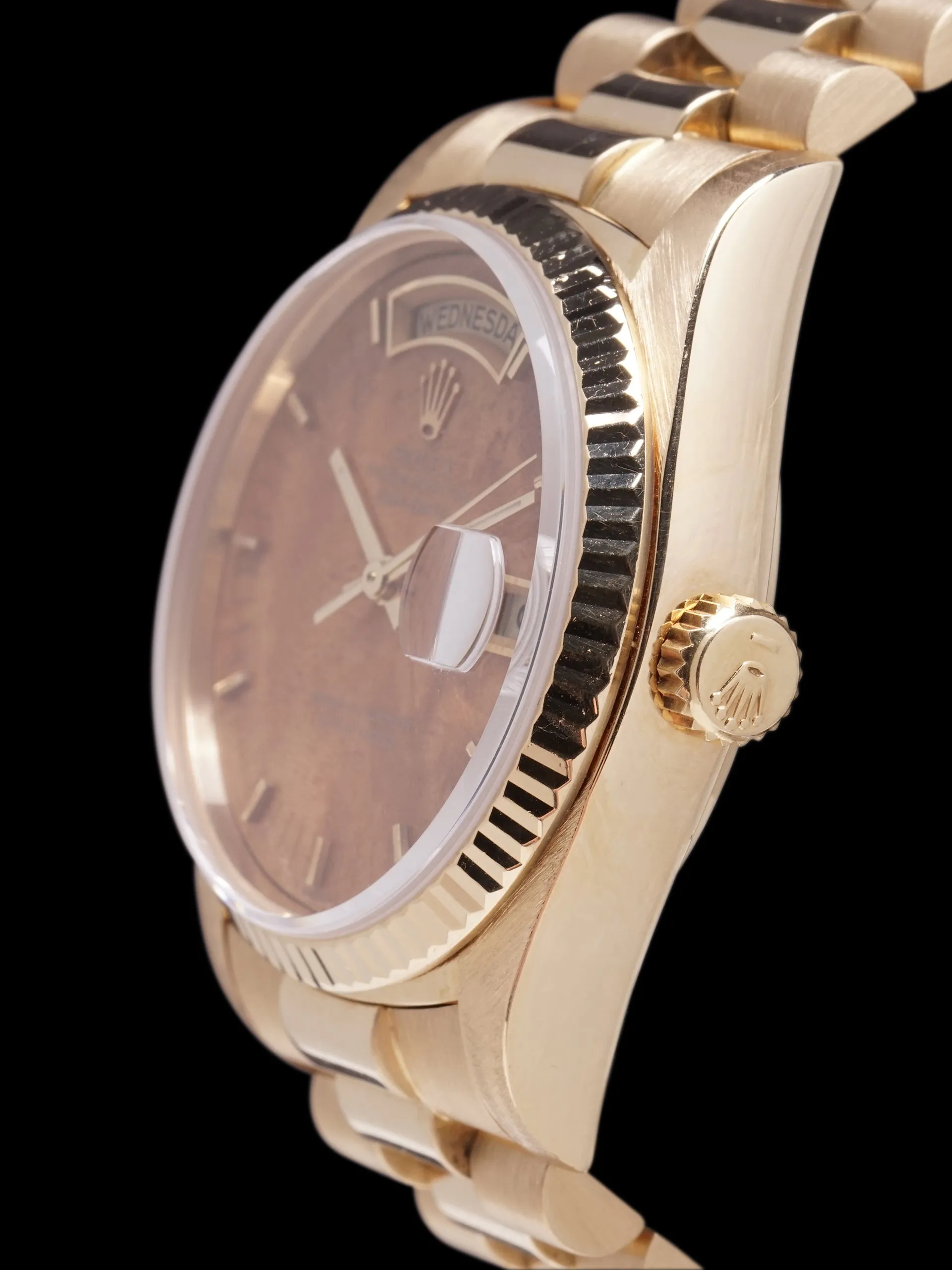 1987 Rolex Day-Date (Ref. 18038) “Burlwood Dial”