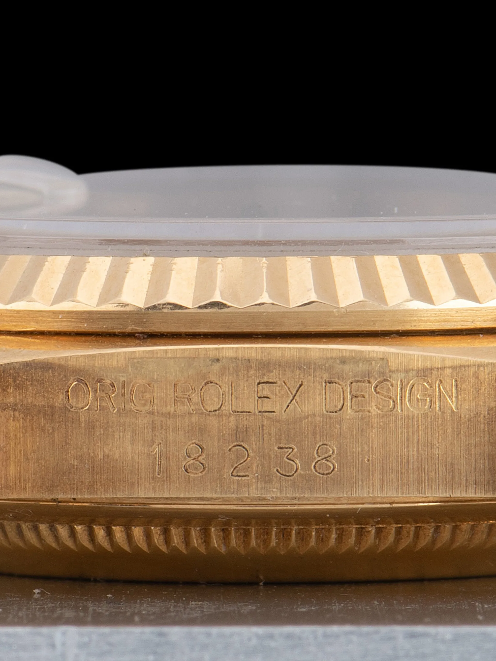 1989 Rolex Day-Date 18k YG (Ref. 18238) Ferrite Dial W/ Papers & Booklets