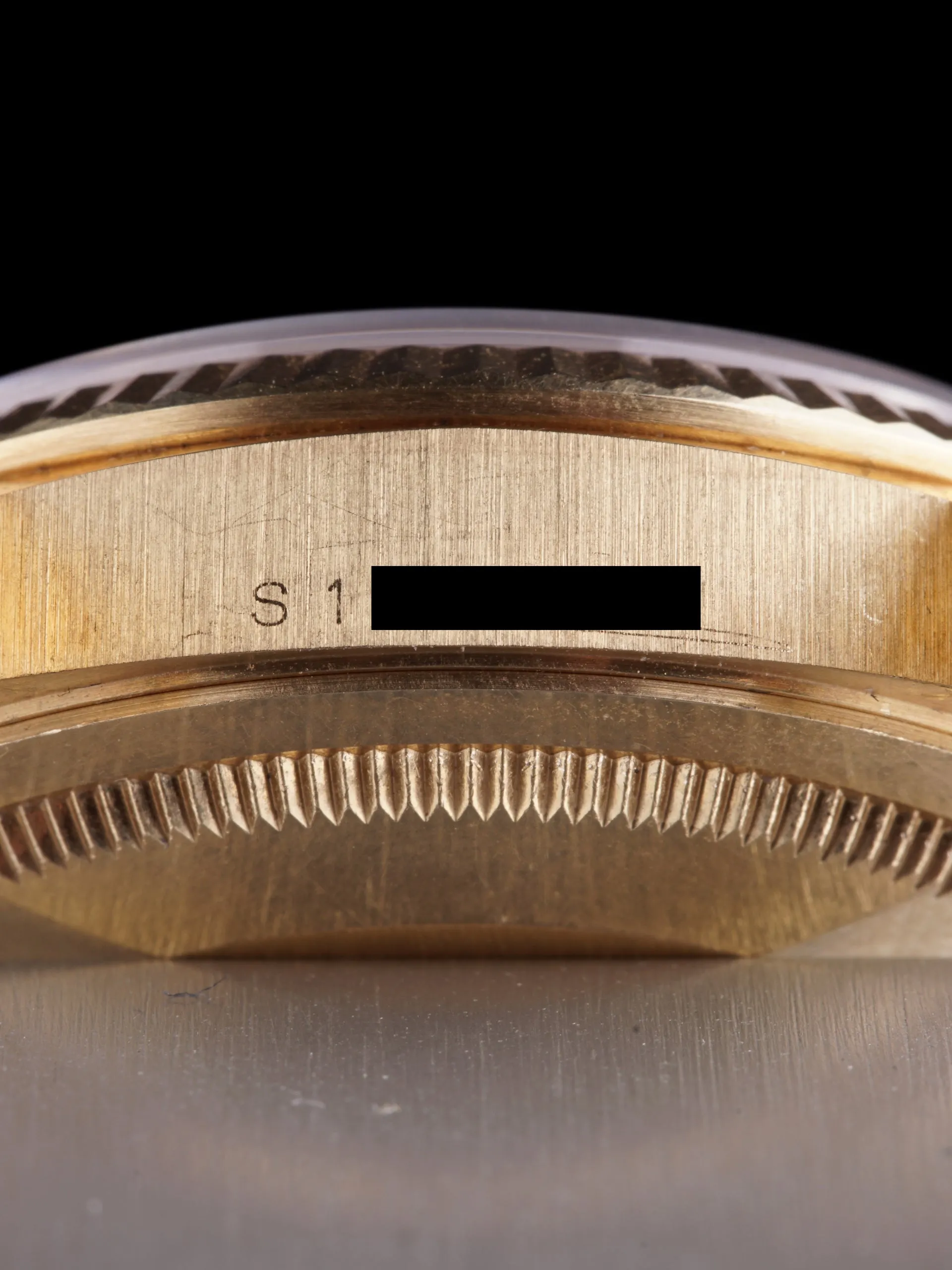 1991 Rolex Day-Date (Ref. 18238) 18k YG "Onyx Dial"