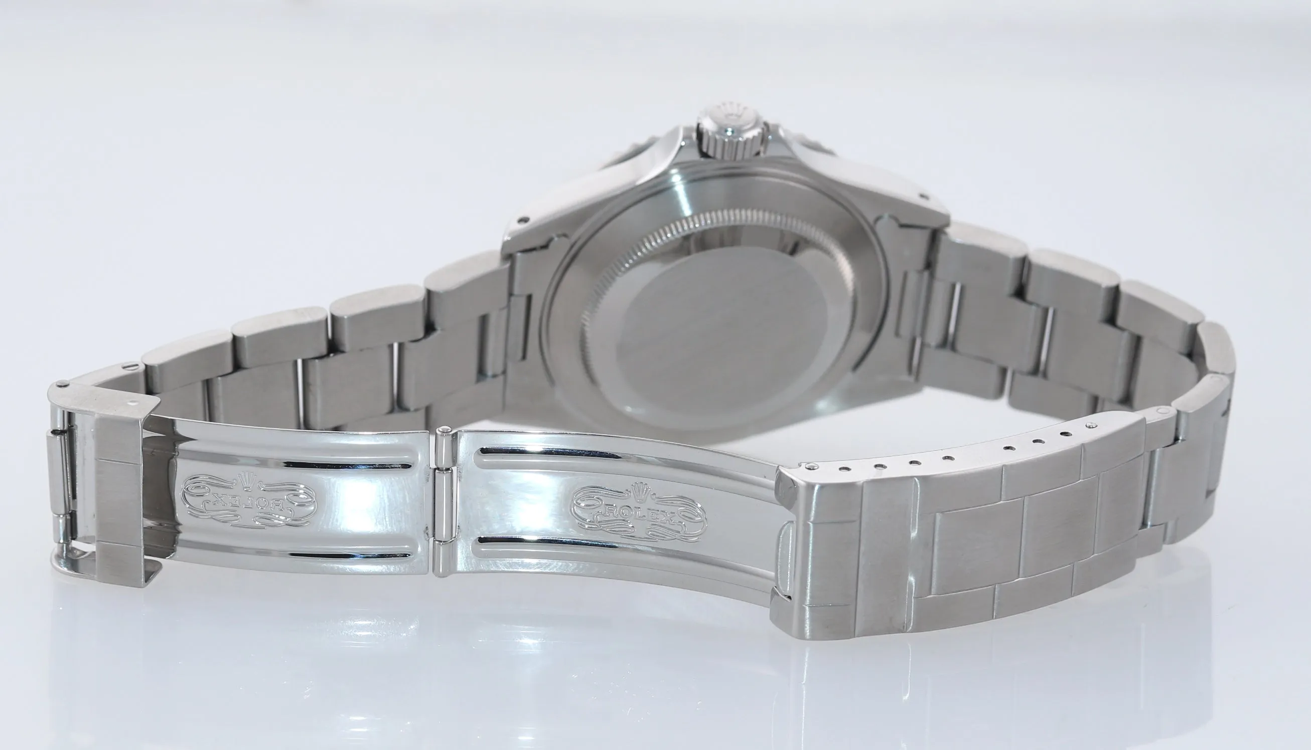 1998 Rolex Submariner No-Date 2 line dial 14060 Steel Black 40mm Watch Box