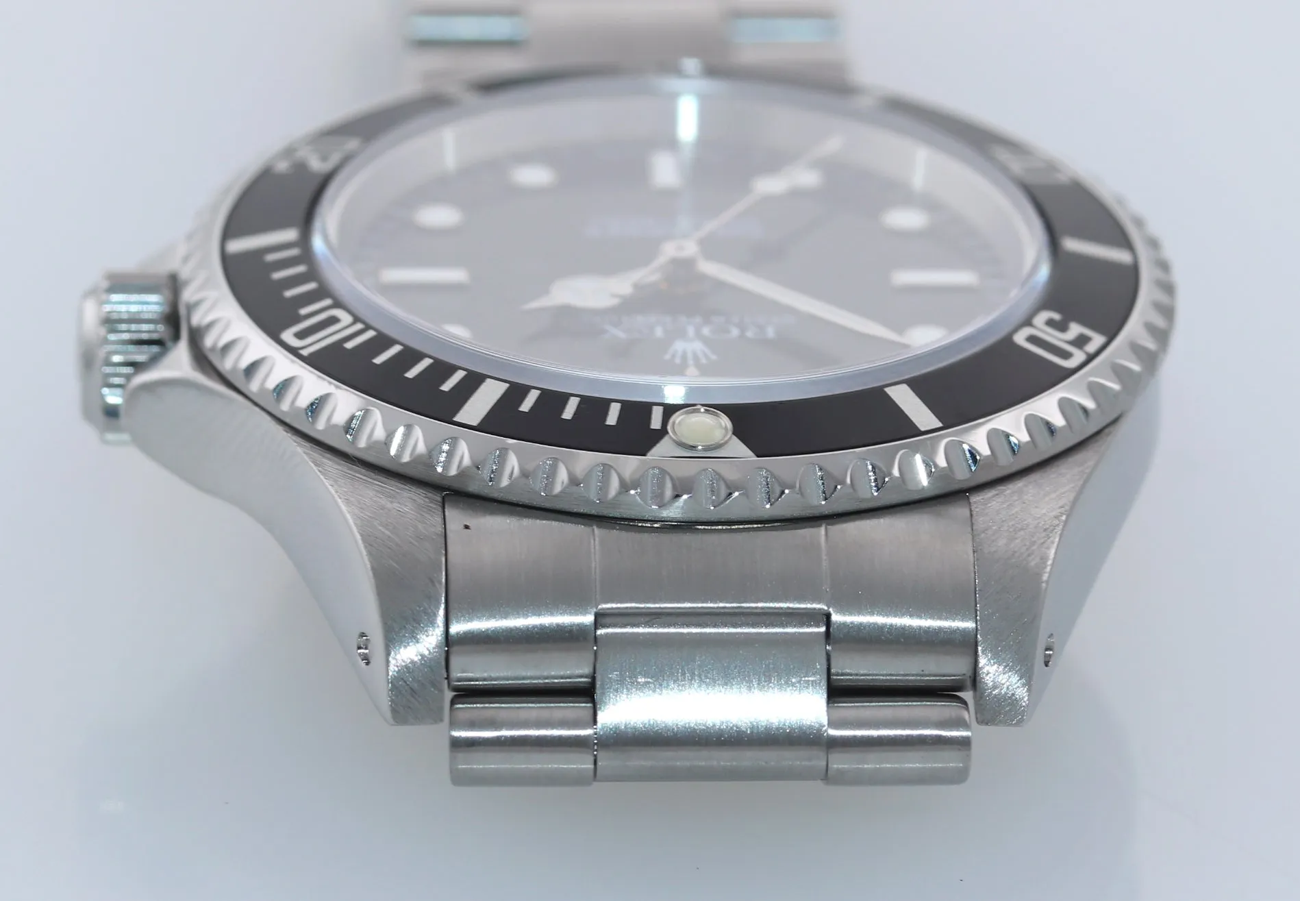 1998 Rolex Submariner No-Date 2 line dial 14060 Steel Black 40mm Watch Box
