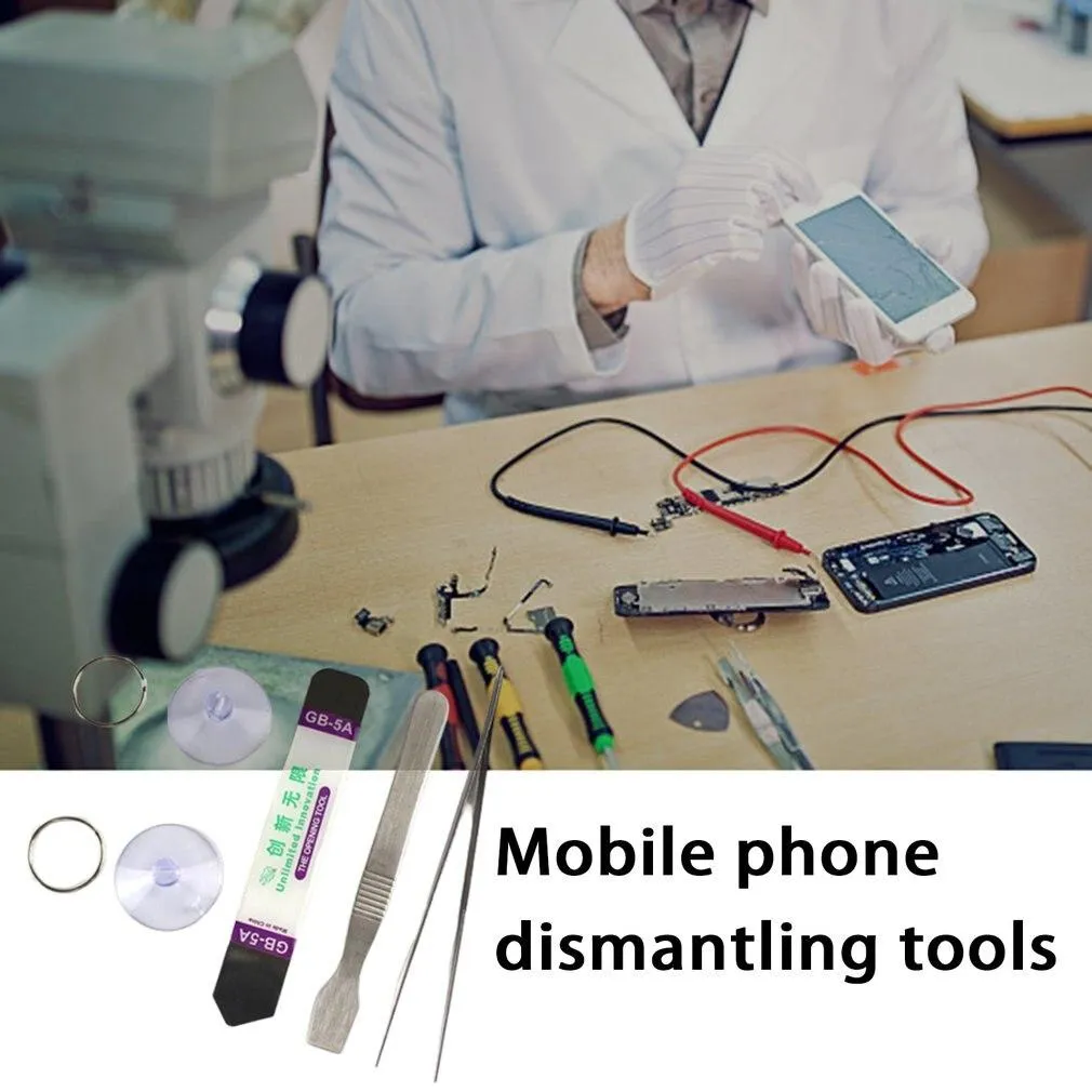 20 in 1 Mobile Phone Disassembly Tool Repair Tool Opening Prying Watch and Mobile Phone Repair Tool Box Screwdriver Set