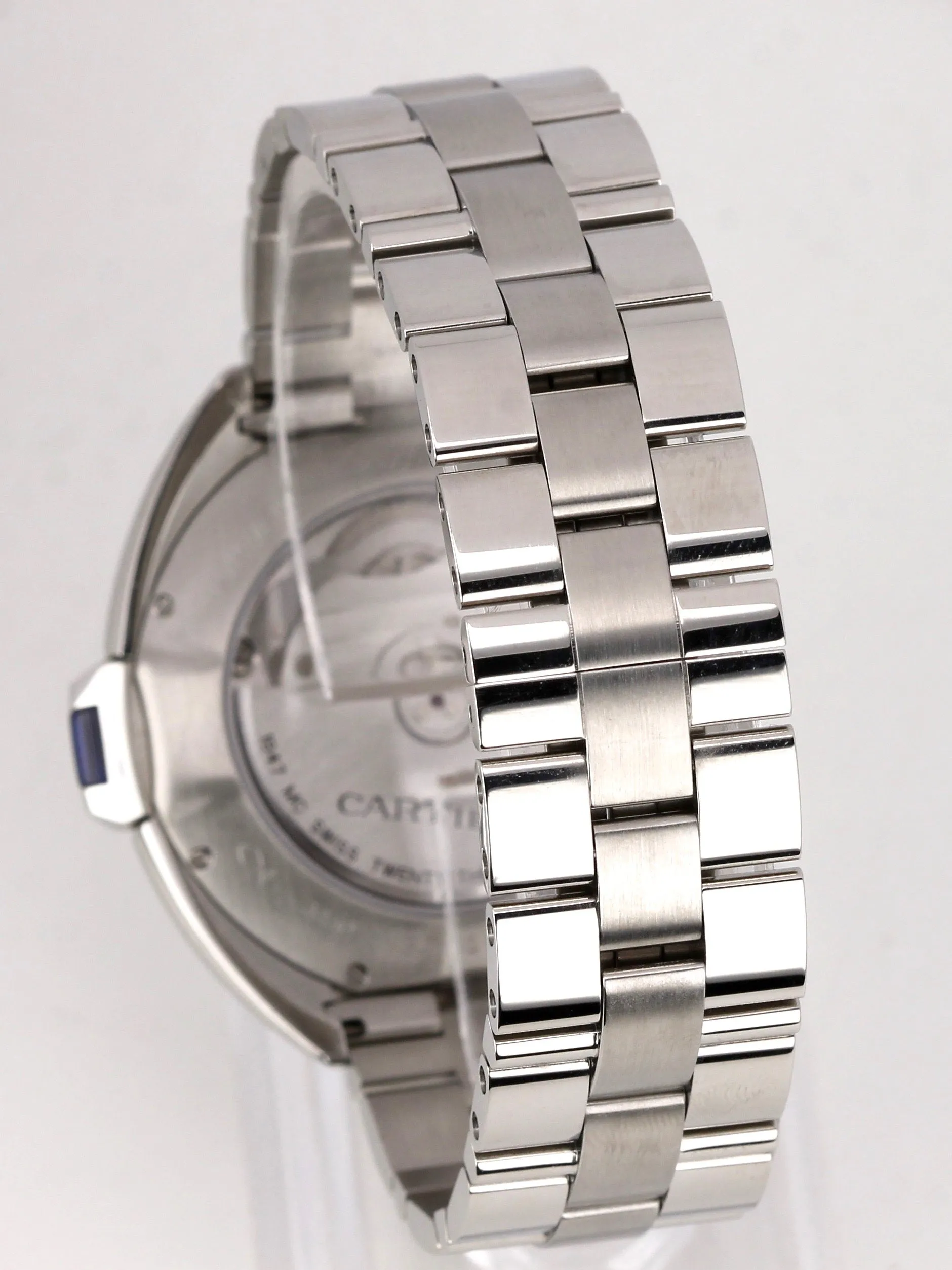 2017 Cartier Clé Cle Automatic WSCL0007 3847 40mm Stainless Steel Date Watch