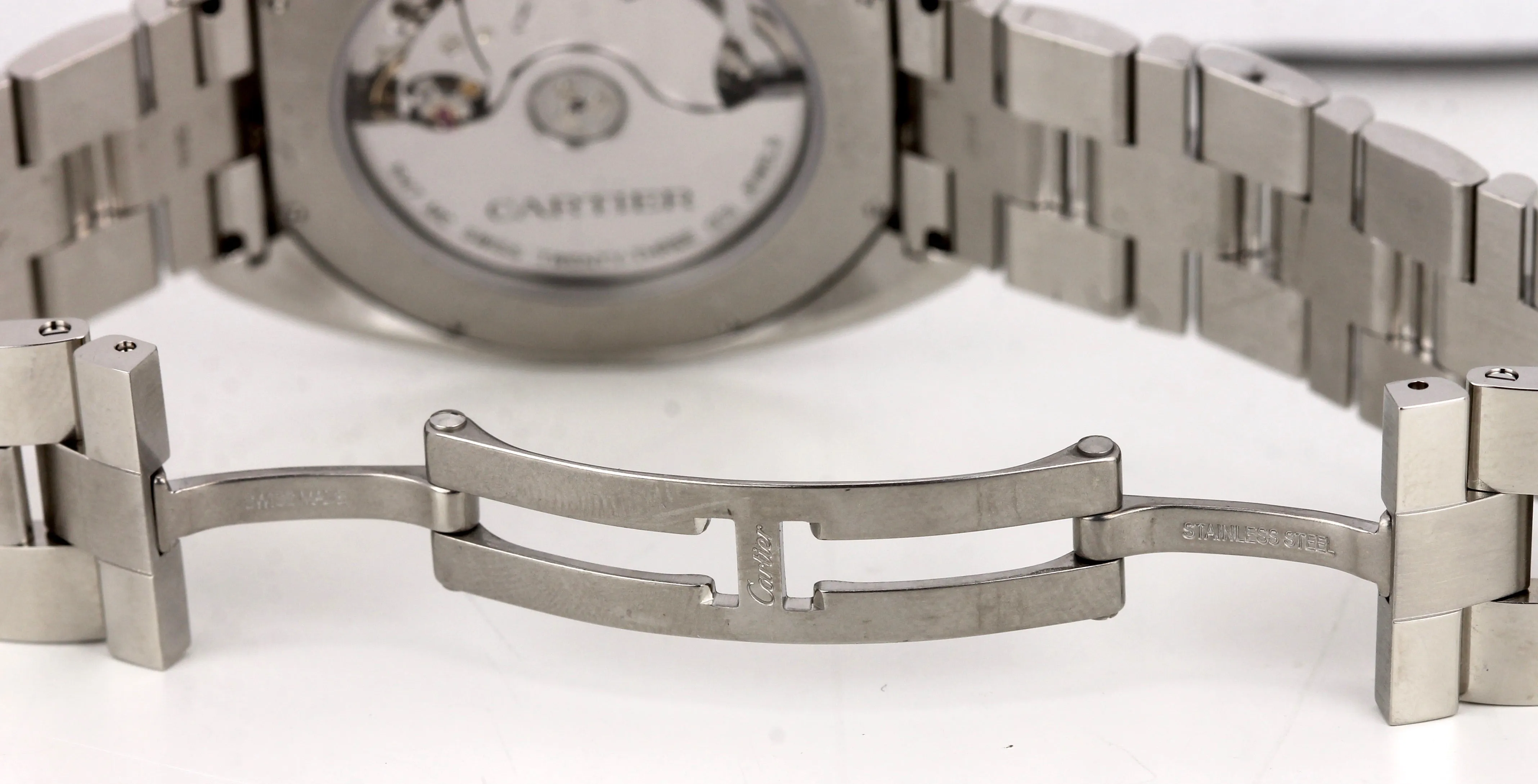 2017 Cartier Clé Cle Automatic WSCL0007 3847 40mm Stainless Steel Date Watch
