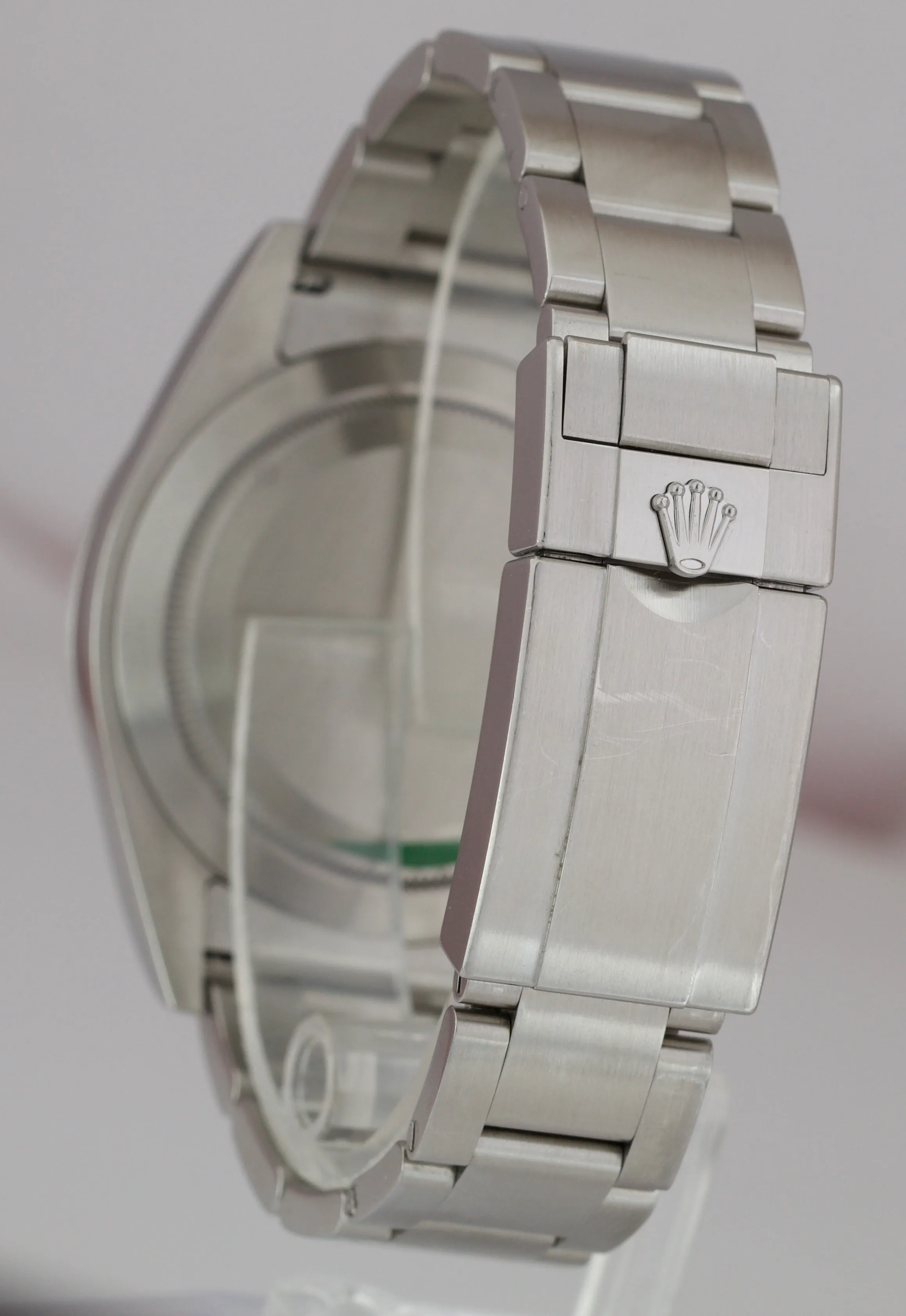 2019 MINT Rolex Explorer I Black FULL LUME 3-6-9 MK2 39mm 214270 Steel Watch