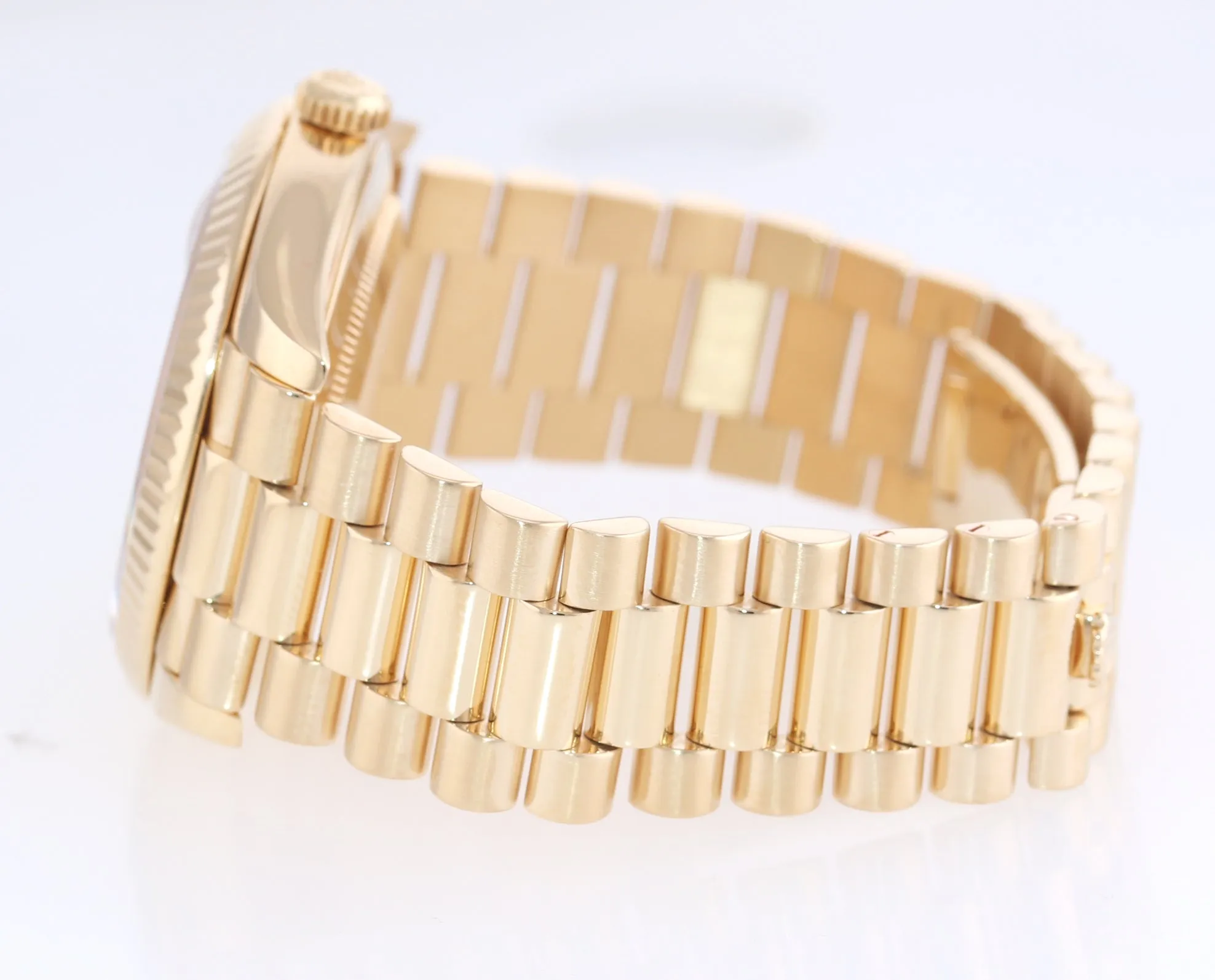 2019 Rolex Day-Date 40 President 228238 Silver Roman Yellow Gold Watch Box