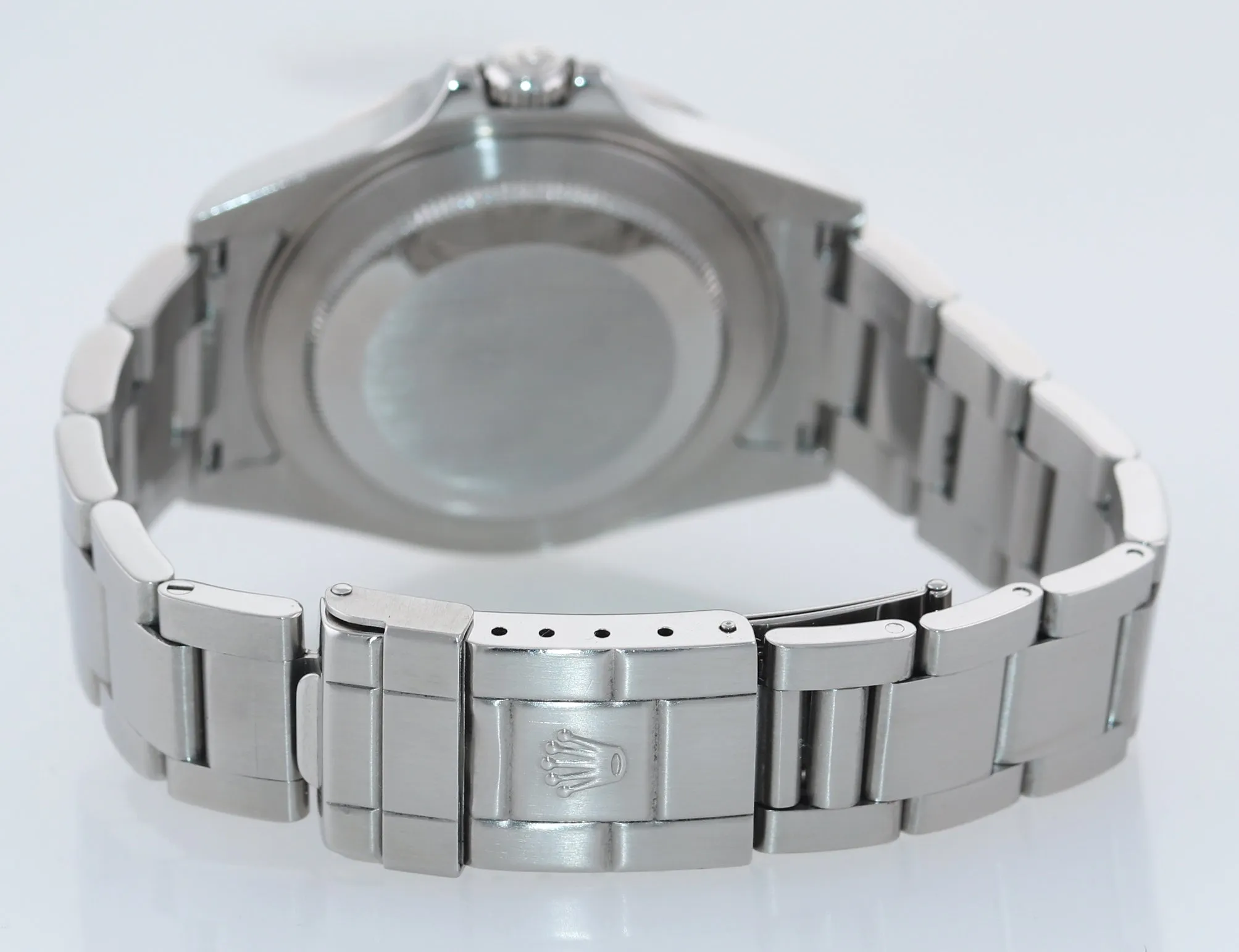 2021 SERVICE Rolex Explorer II 16570 Stainless Steel Black Date 40mm Watch
