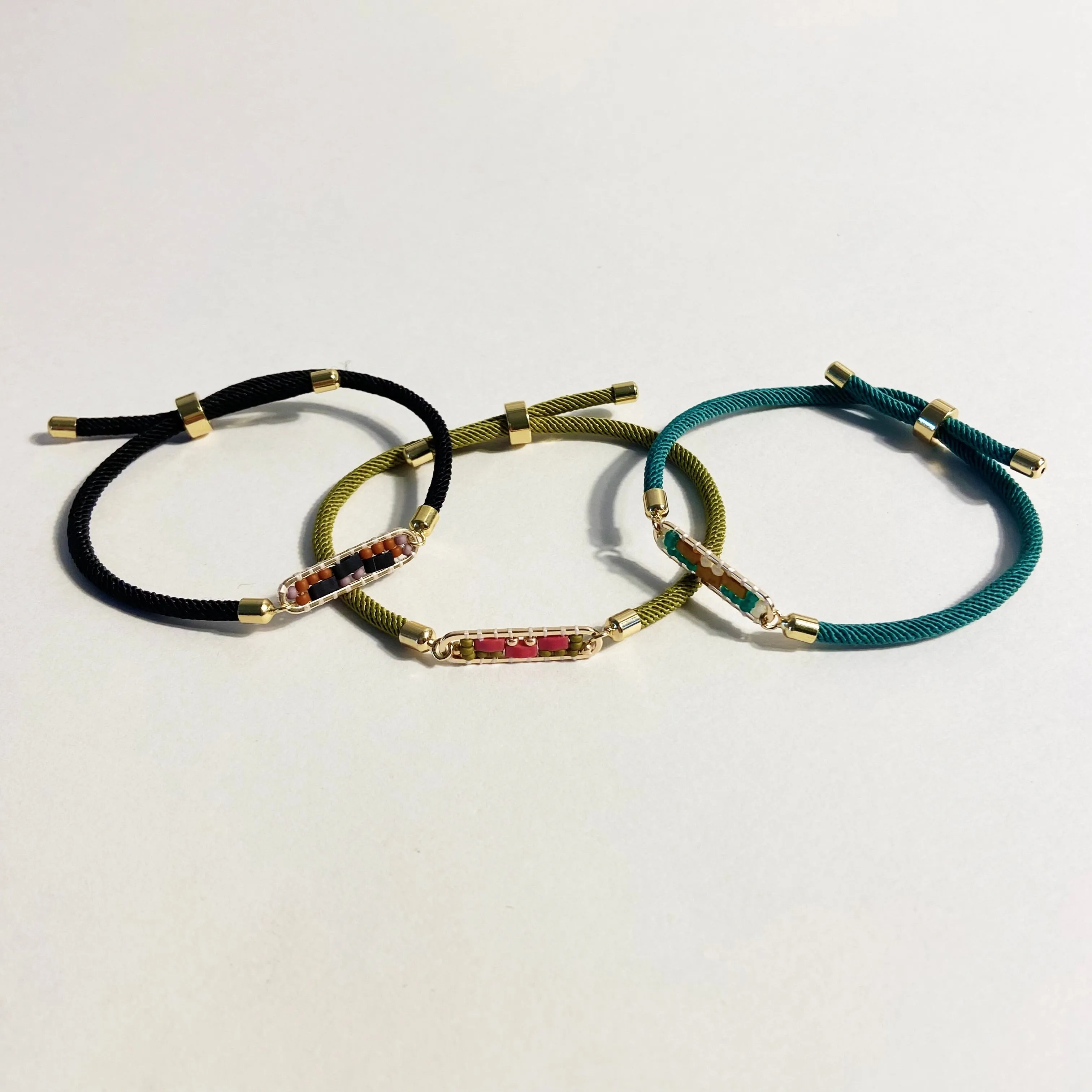Abstract Bracelet in Hibiscus