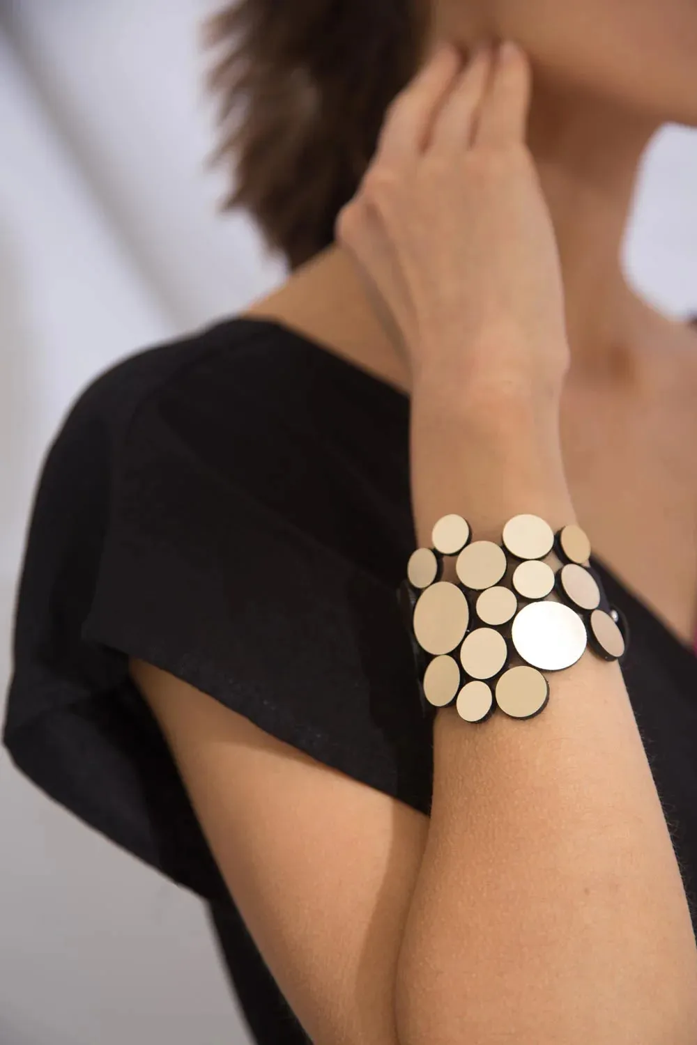 Abstraction Fizz Bracelet (Silver or Gold)
