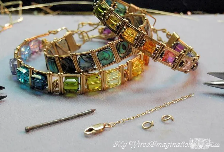Adding Safety Chain, Free Wire Wrap Jewelry Tutorial