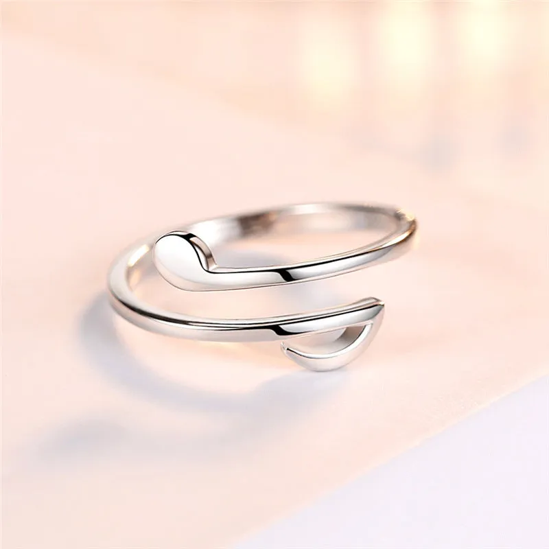 Adjustable Luxury Music Rings