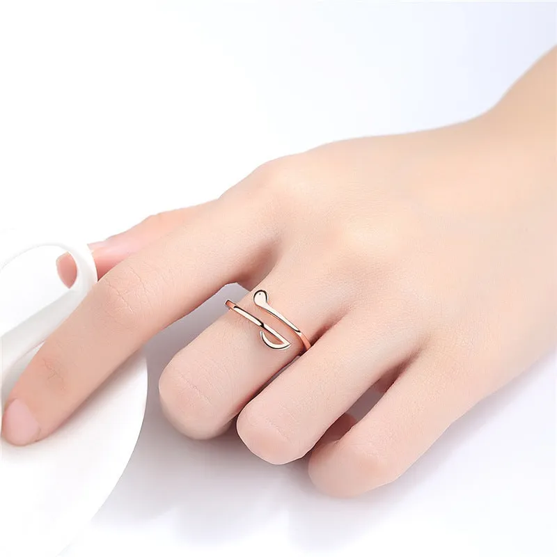 Adjustable Luxury Music Rings