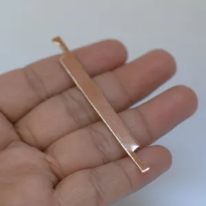 Adjustable Ring band blank copper, brass, bronze, nickel silver 20g 22g for making rings