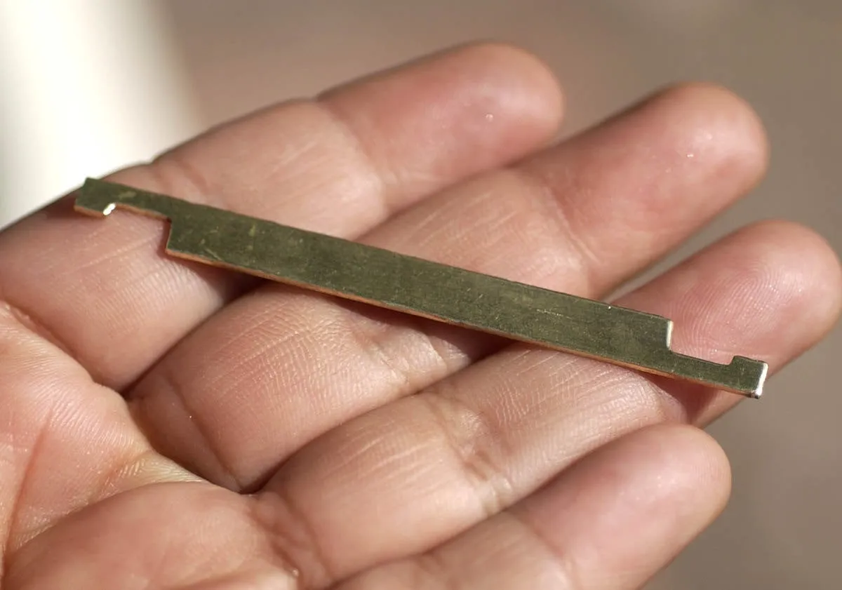 Adjustable Ring band blank copper, brass, bronze, nickel silver 20g 22g for making rings