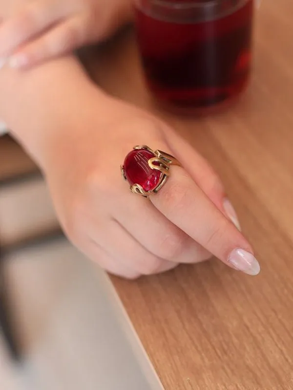 Ahlam Ring - Pure Copper