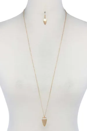 Arrow Head Pendant Necklace