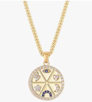 Astrological Charm Pendant Necklace