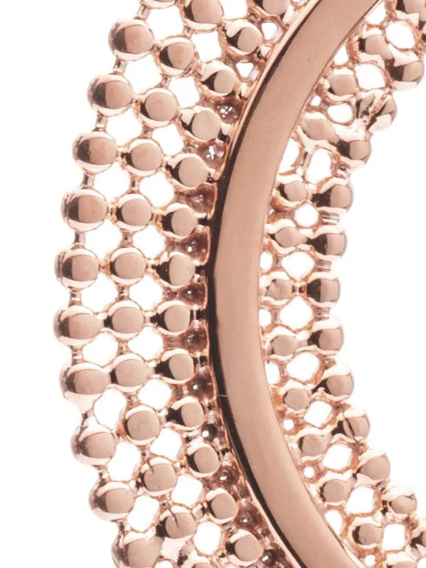 'Avita' Disc Earrings in Gold or Rose Gold (see drop down)