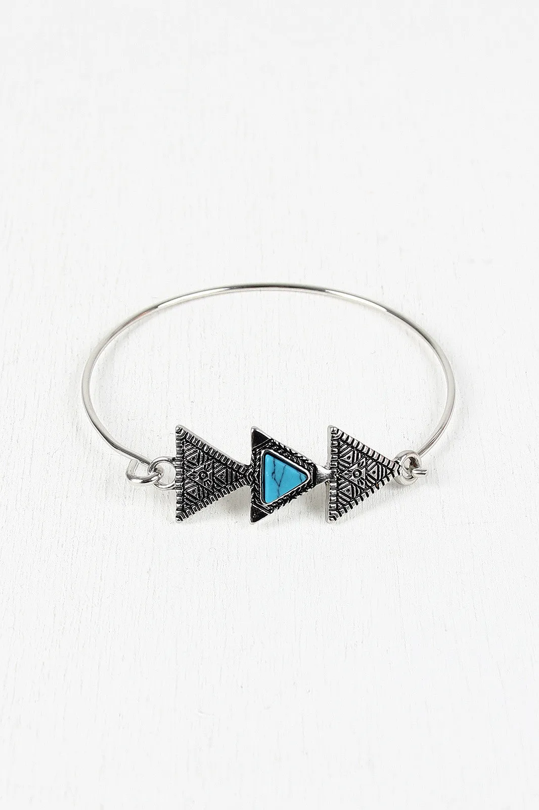 Aztec Triple Triangle Bracelet