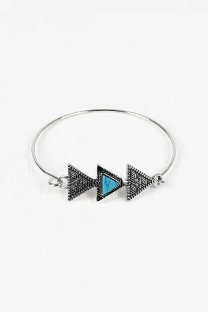 Aztec Triple Triangle Bracelet