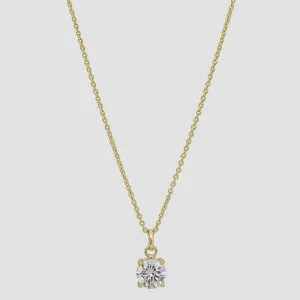 Ballet Necklace Gold