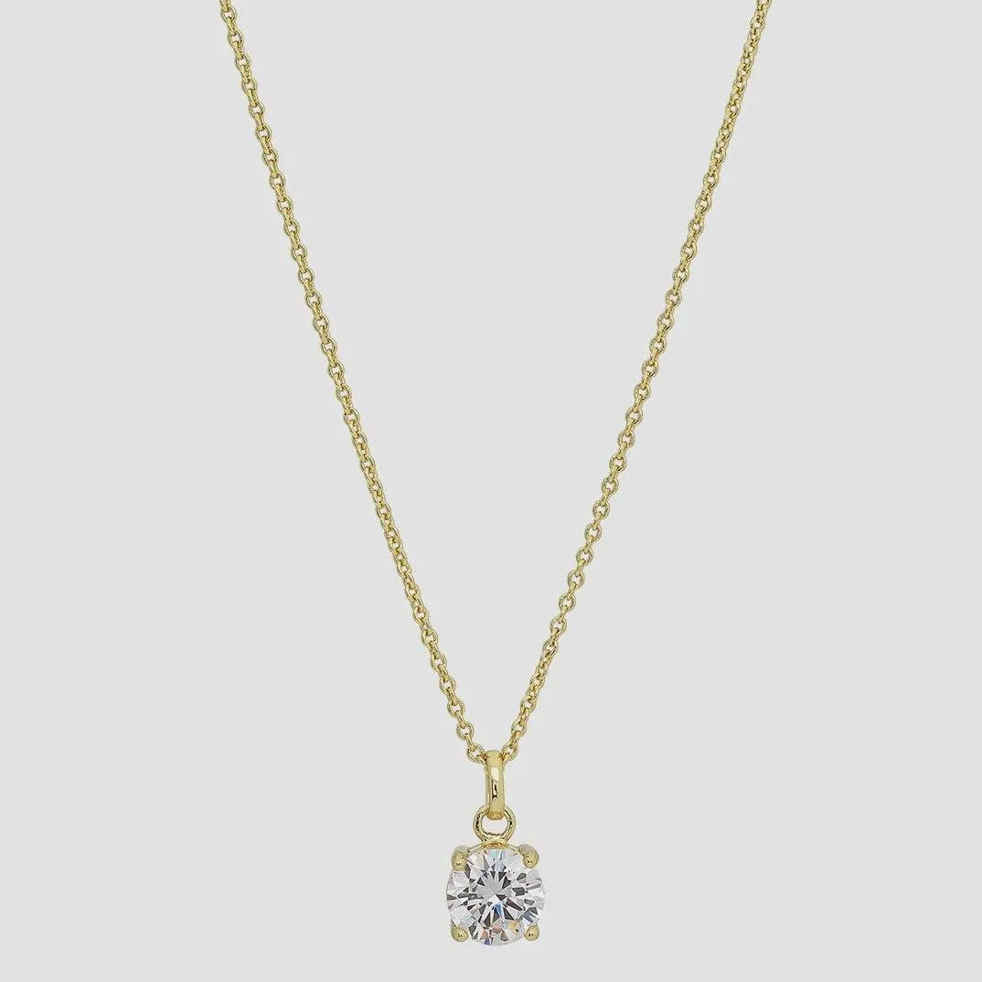 Ballet Necklace Gold