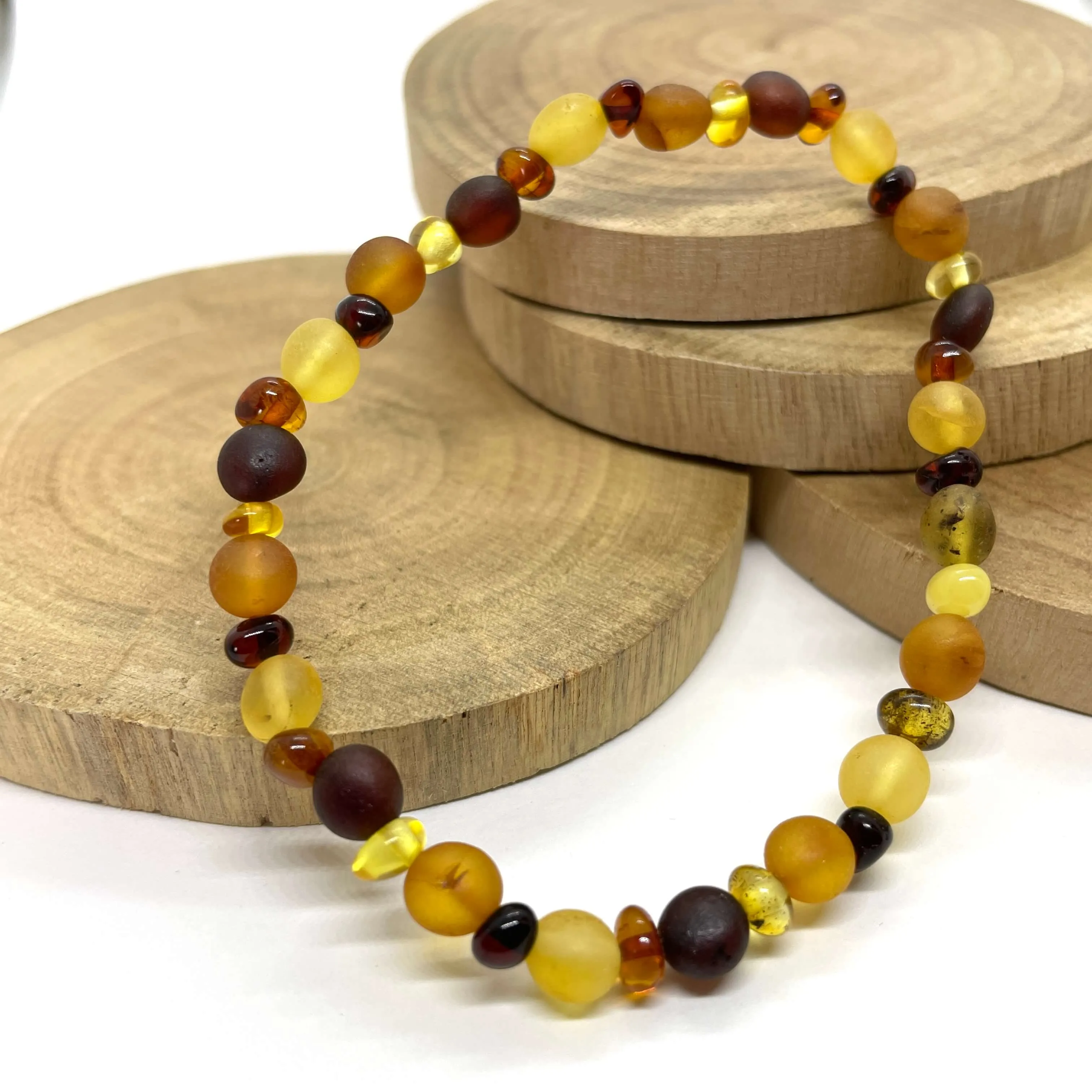 Baltic Amber Beaded Bracelet