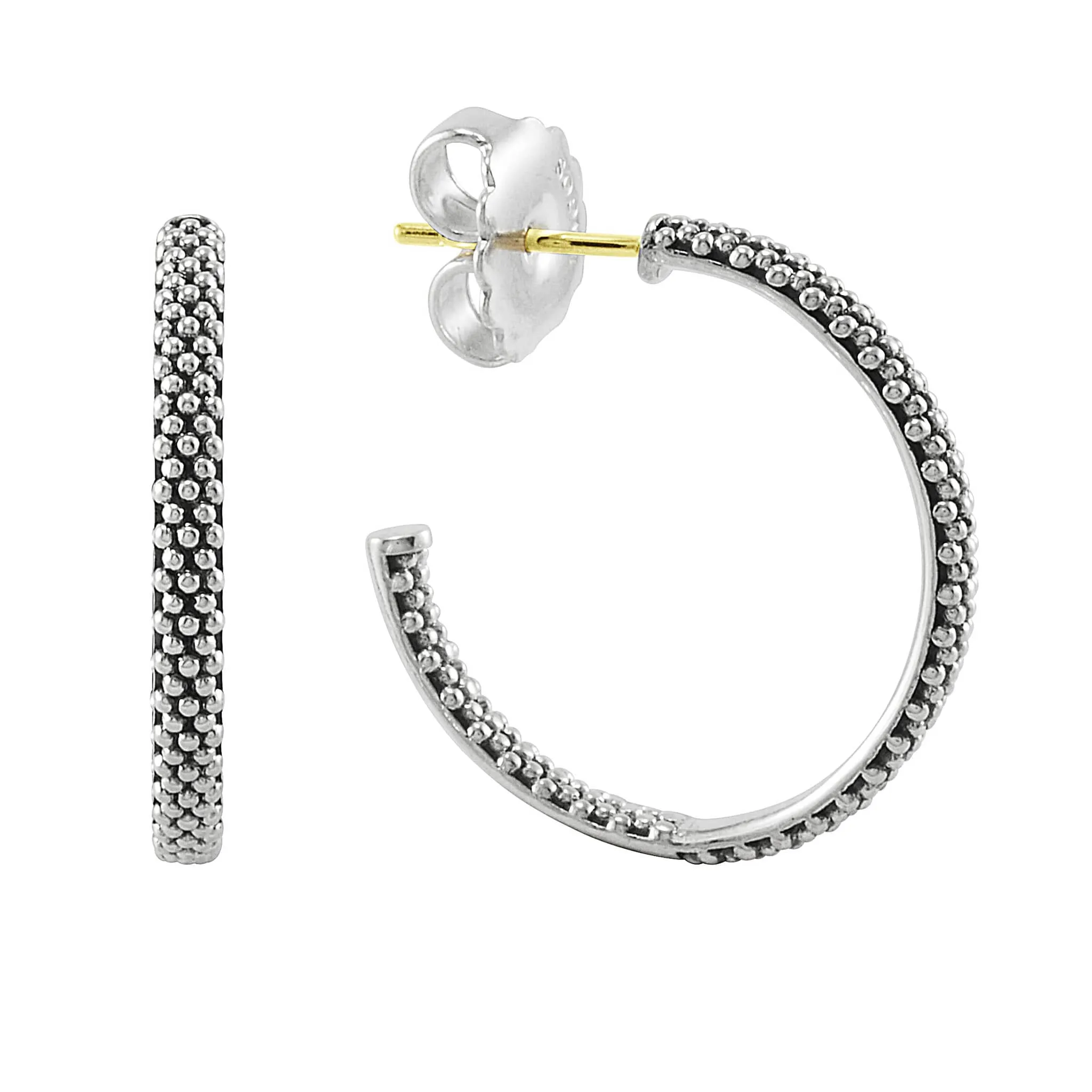 Beaded Hoop Earrings