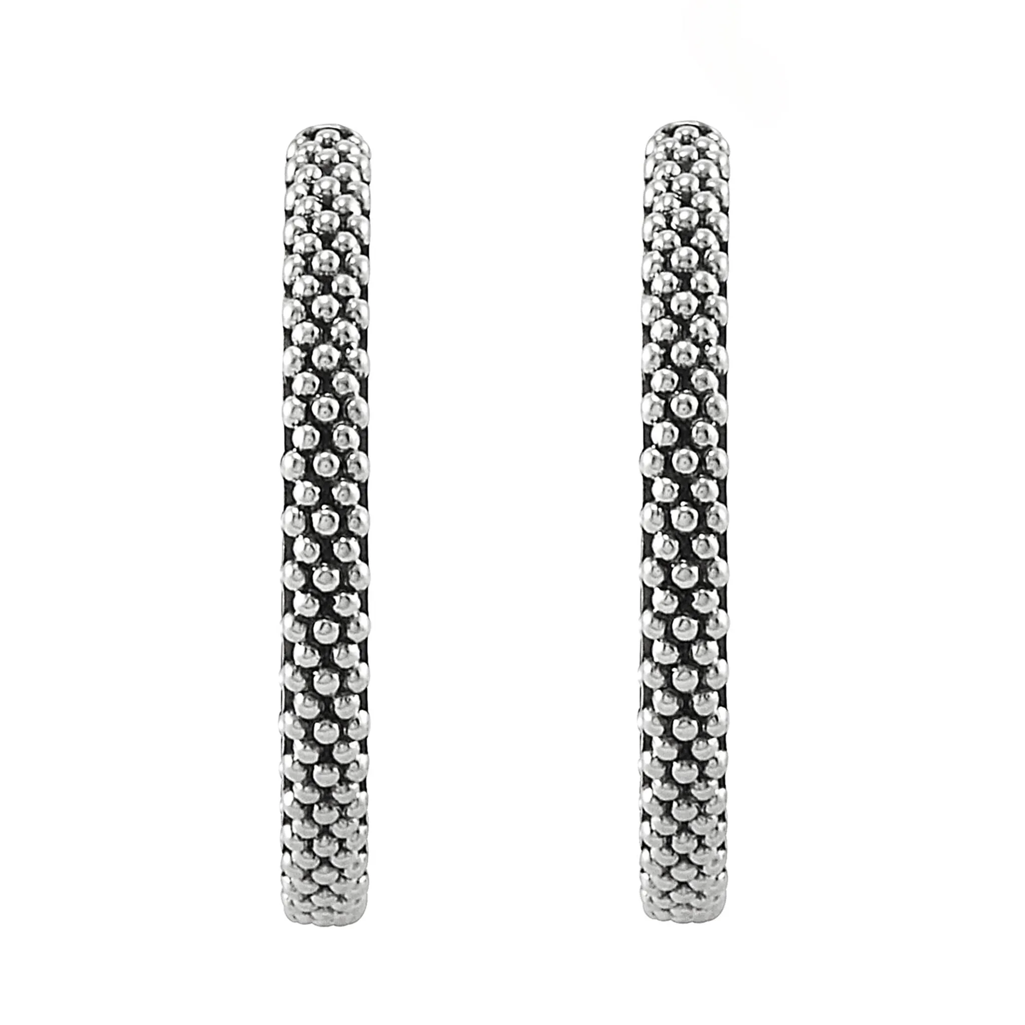 Beaded Hoop Earrings