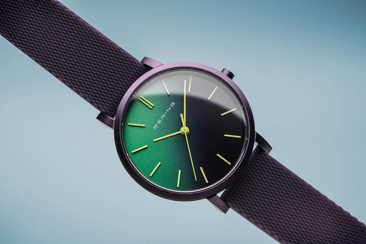 Bering True Aurora Mat Purple Watch