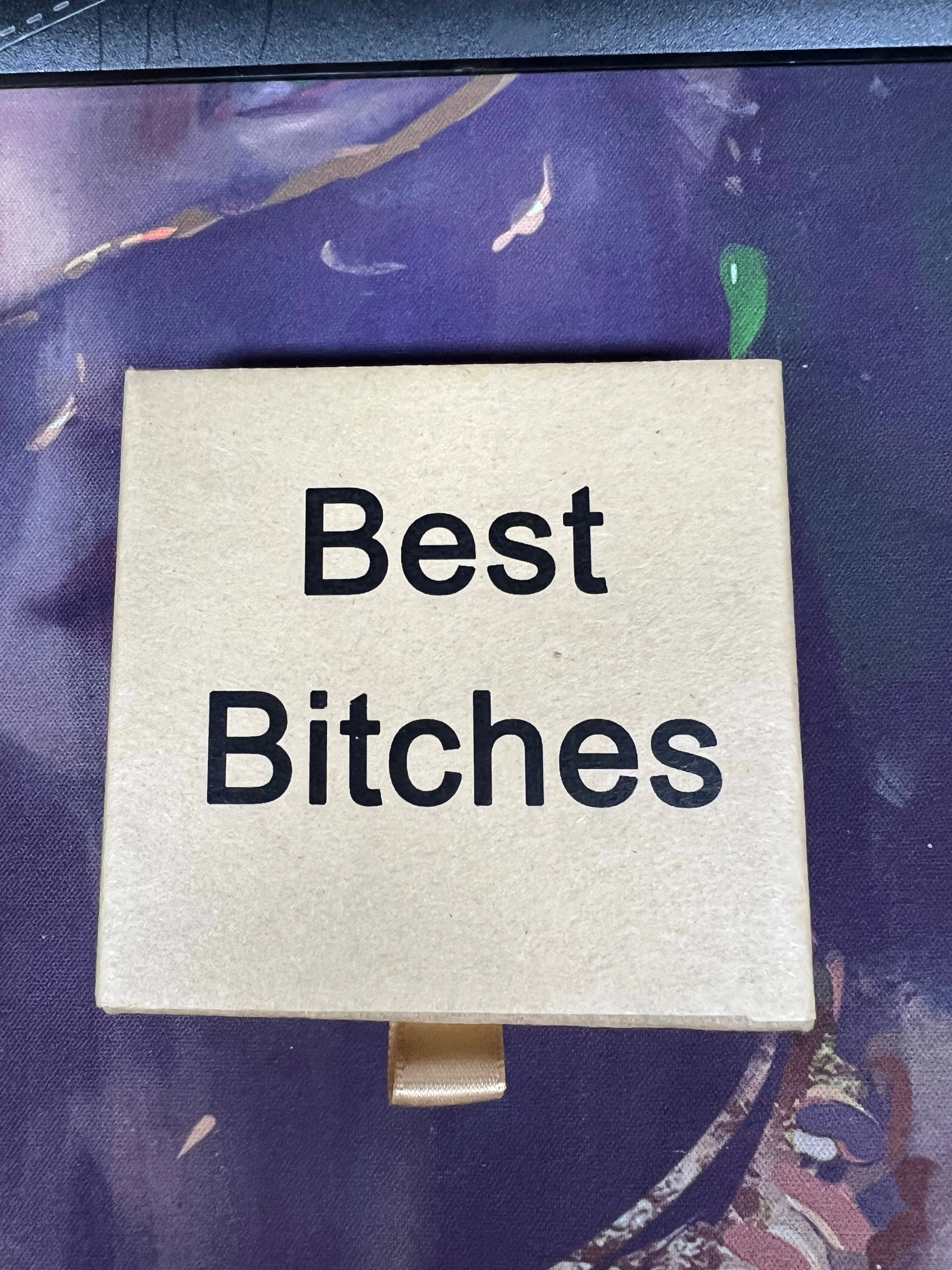 Best Bitches Diamond Tennis Bracelet