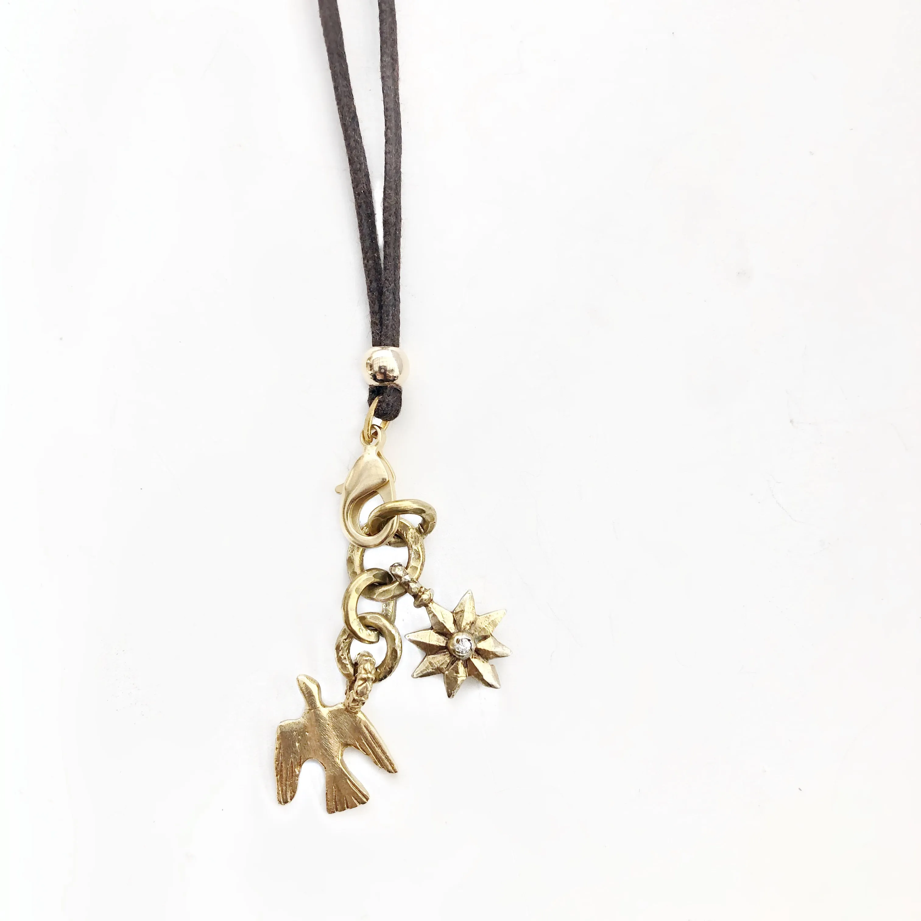 Bird & Star Adjustable Necklace
