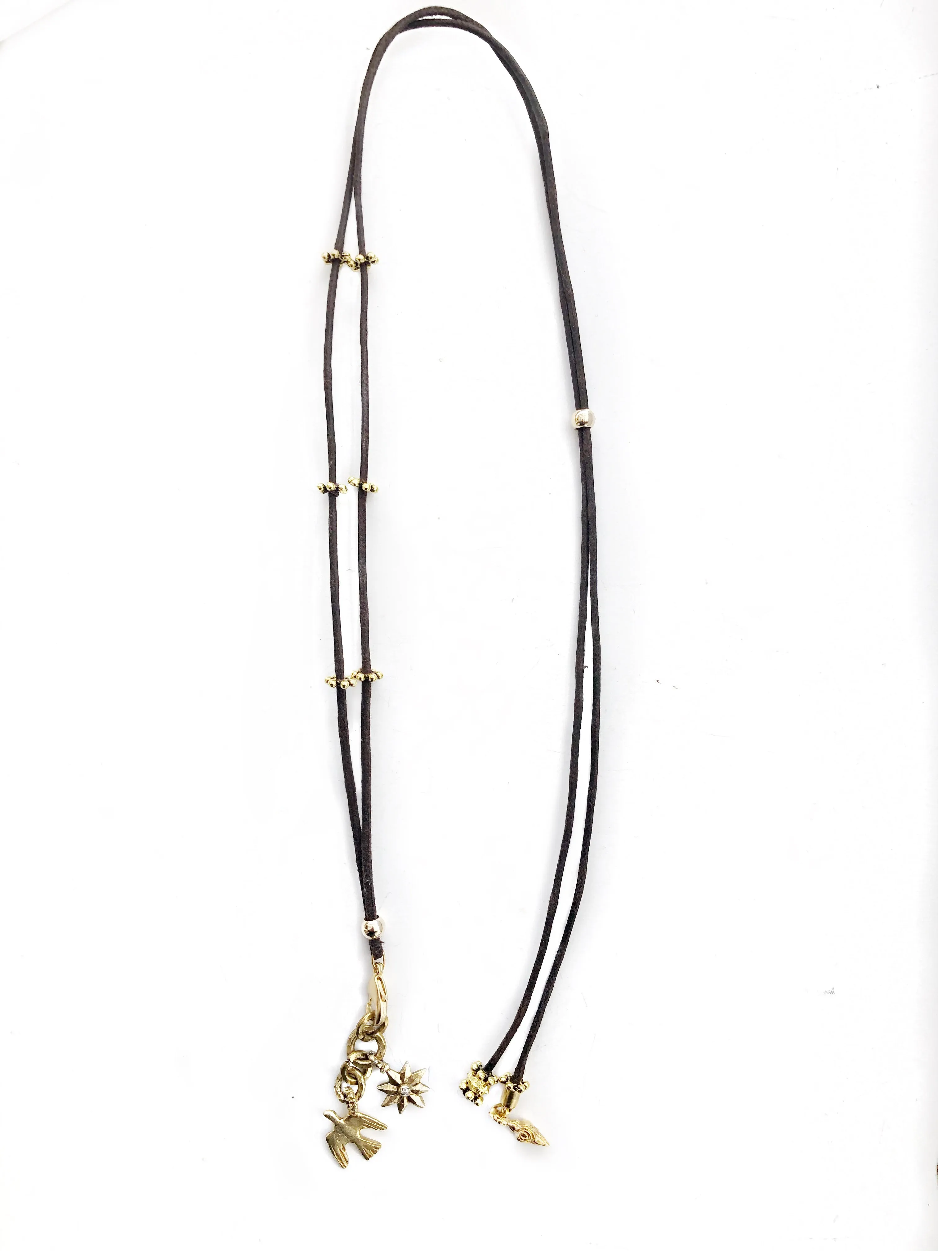 Bird & Star Adjustable Necklace