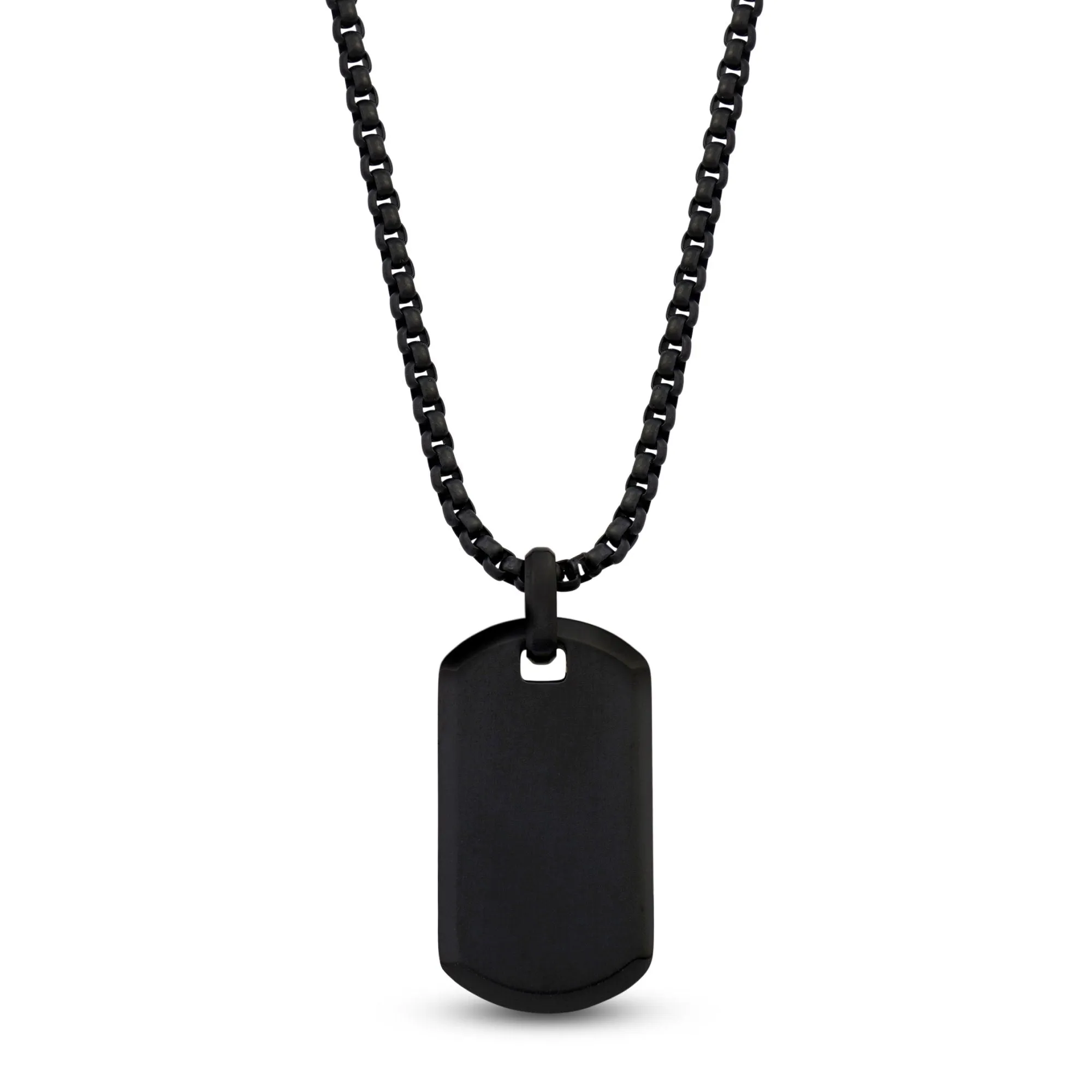 Black & Gold Reversible Dog Tag