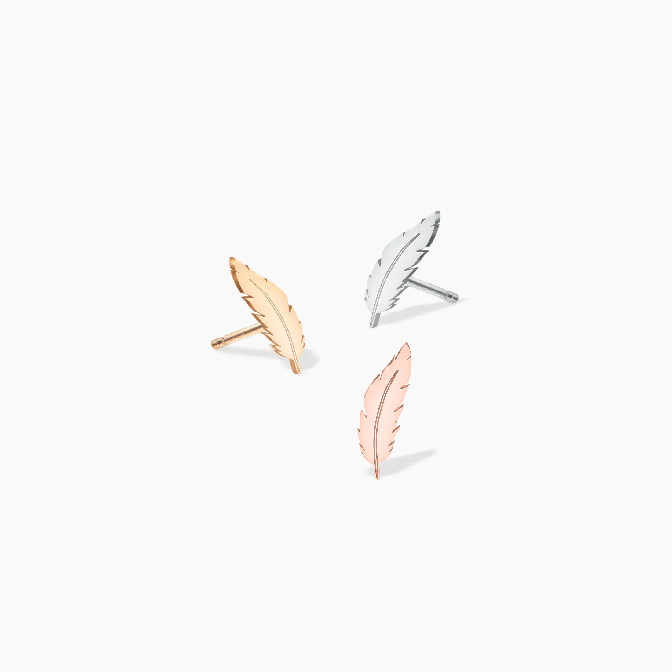 Bohemian feather earring