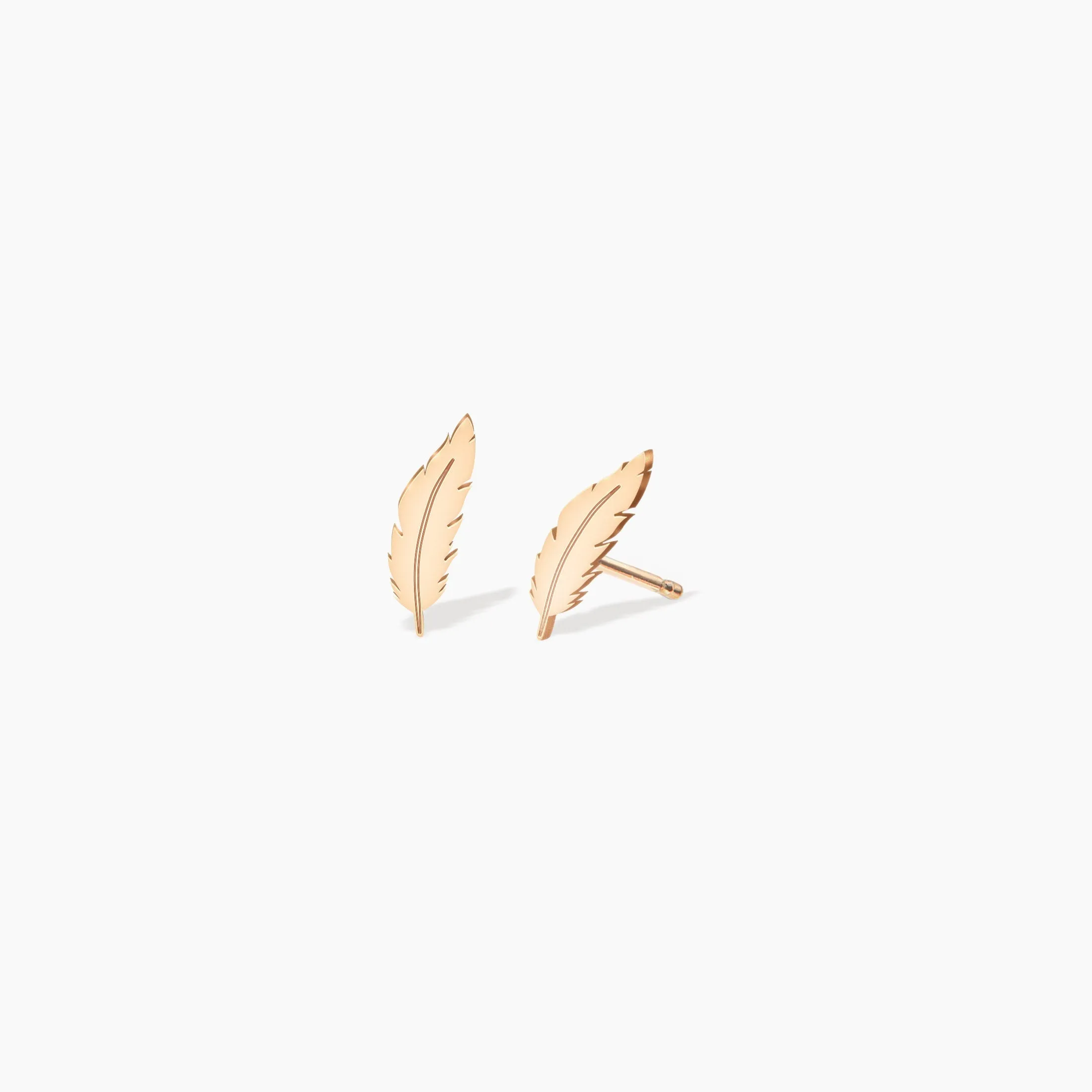 Bohemian feather earring