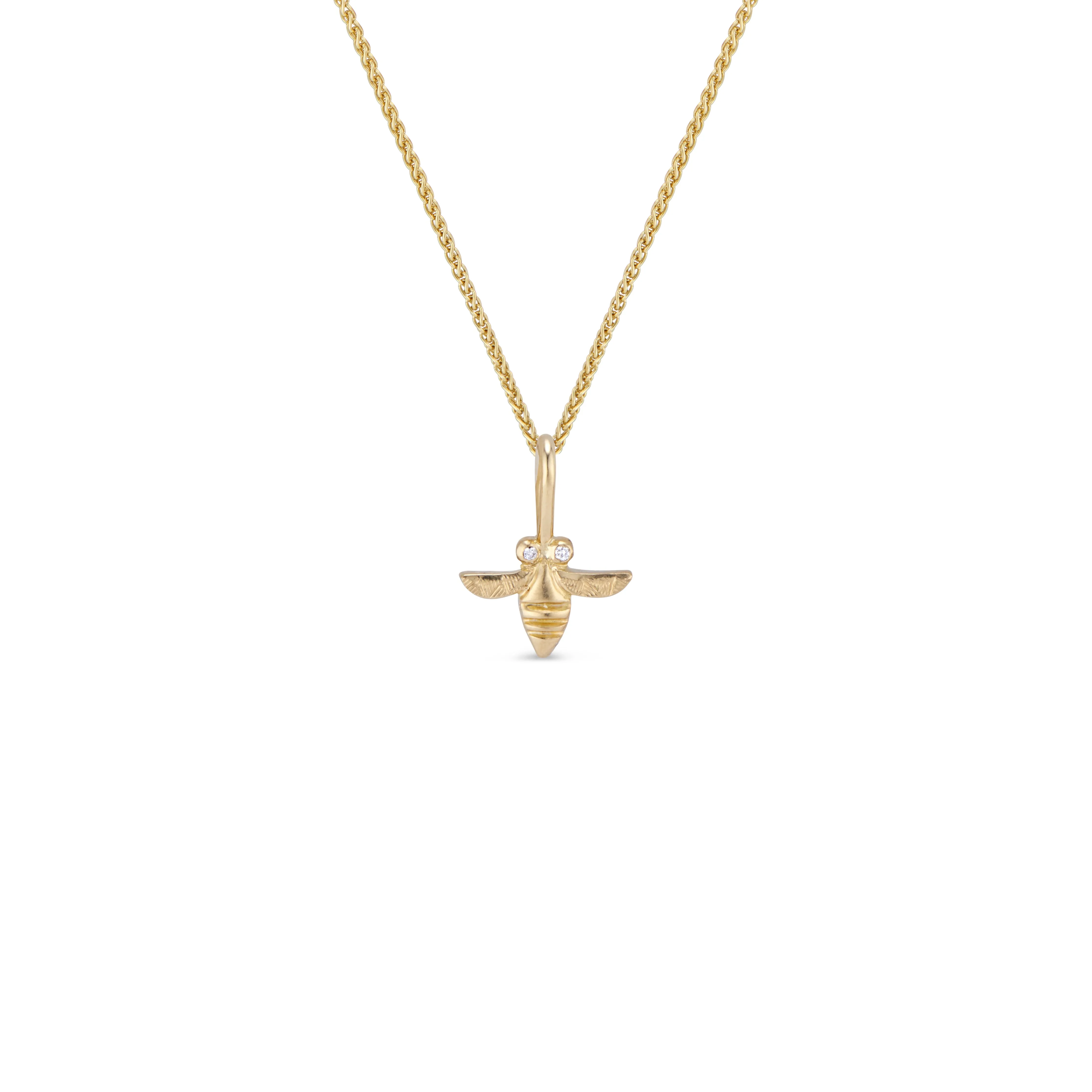 Bondanza Double sided Bee Pendant