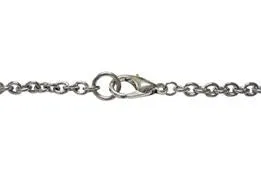 Bordered France Eiffel Tower Pendant Necklace